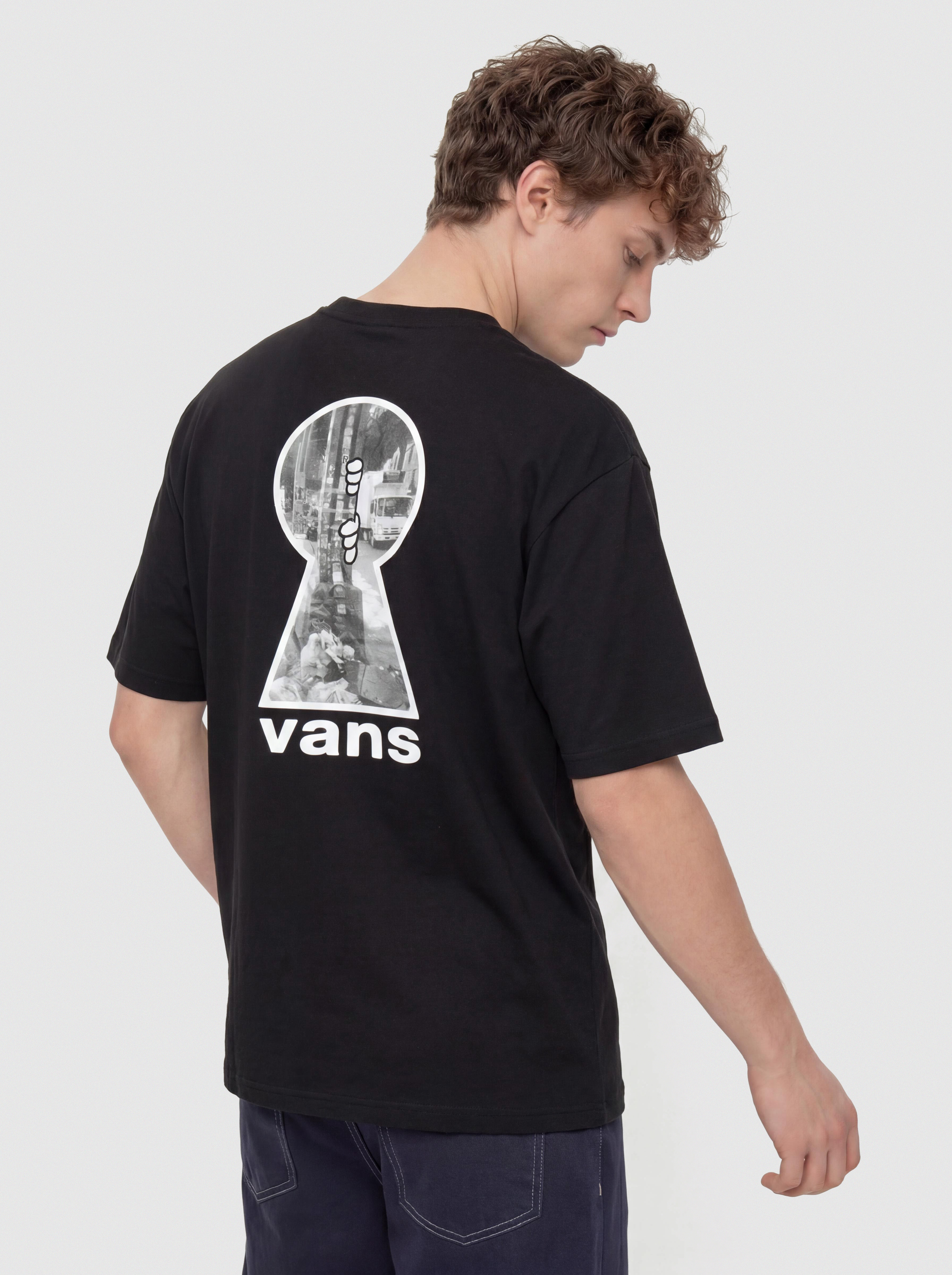 Tricou Vans Keyhole Classic (black)