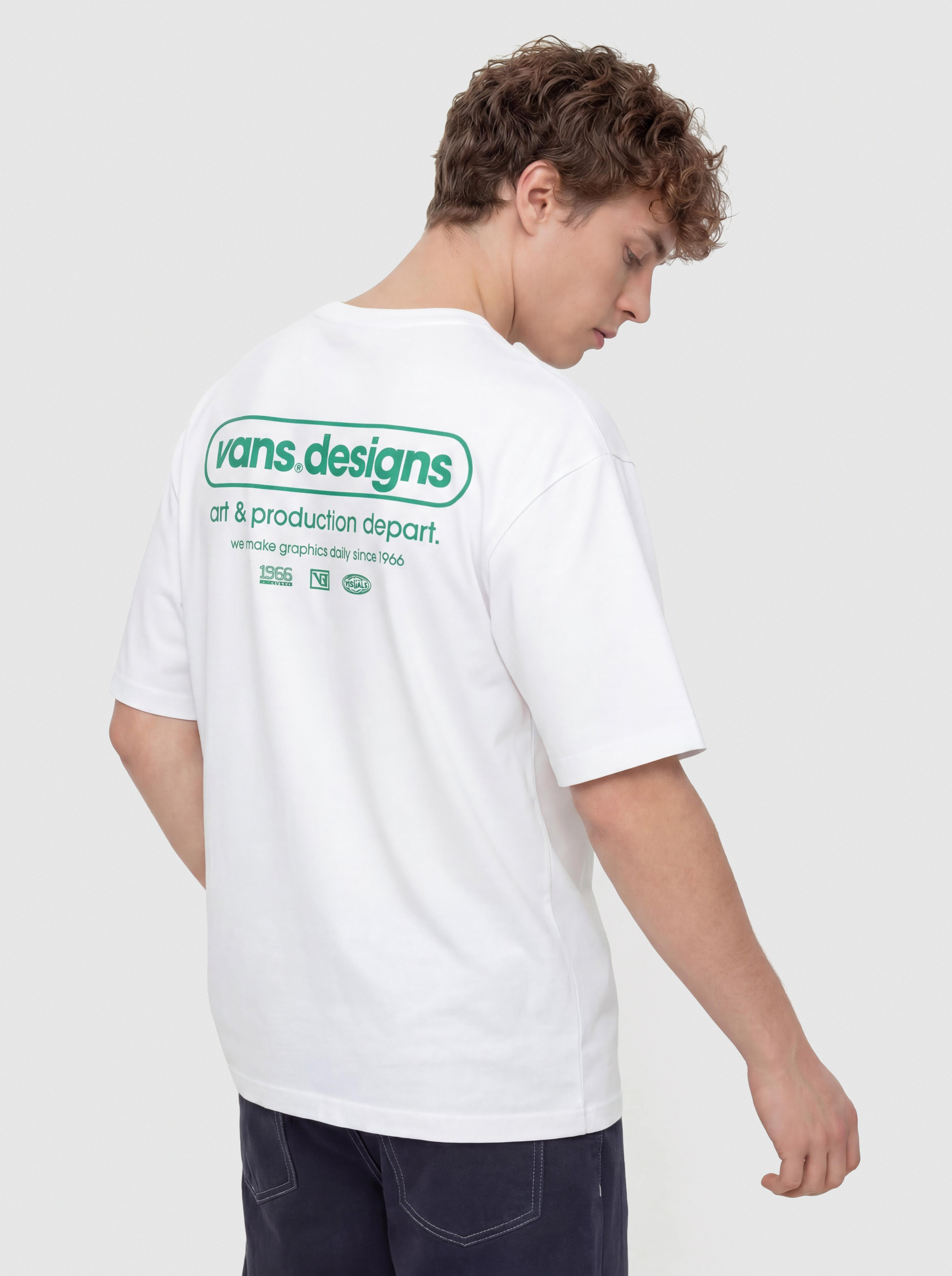 Tricou Vans Art Production (white)