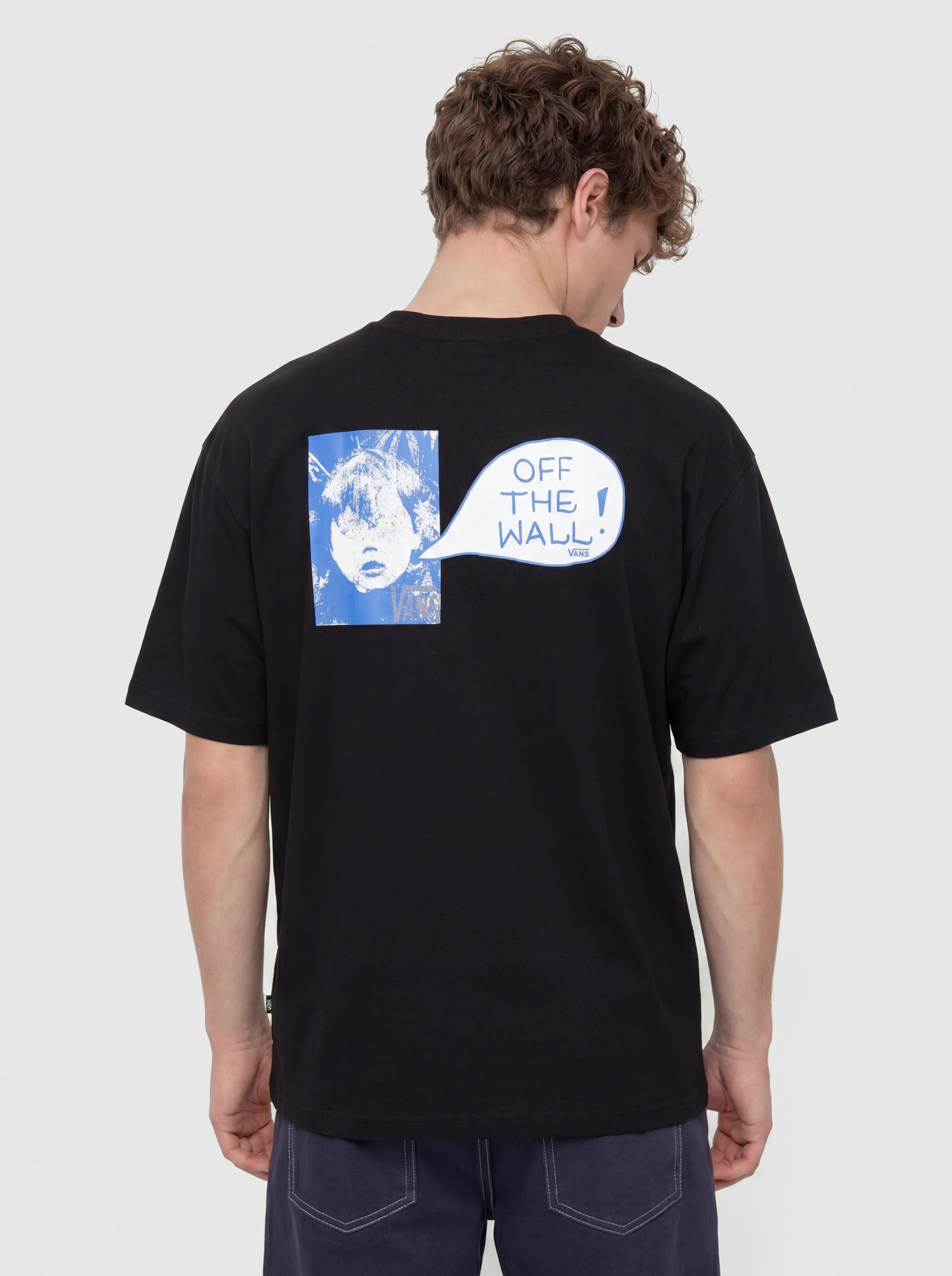 Tricou Vans Side Talk (black)