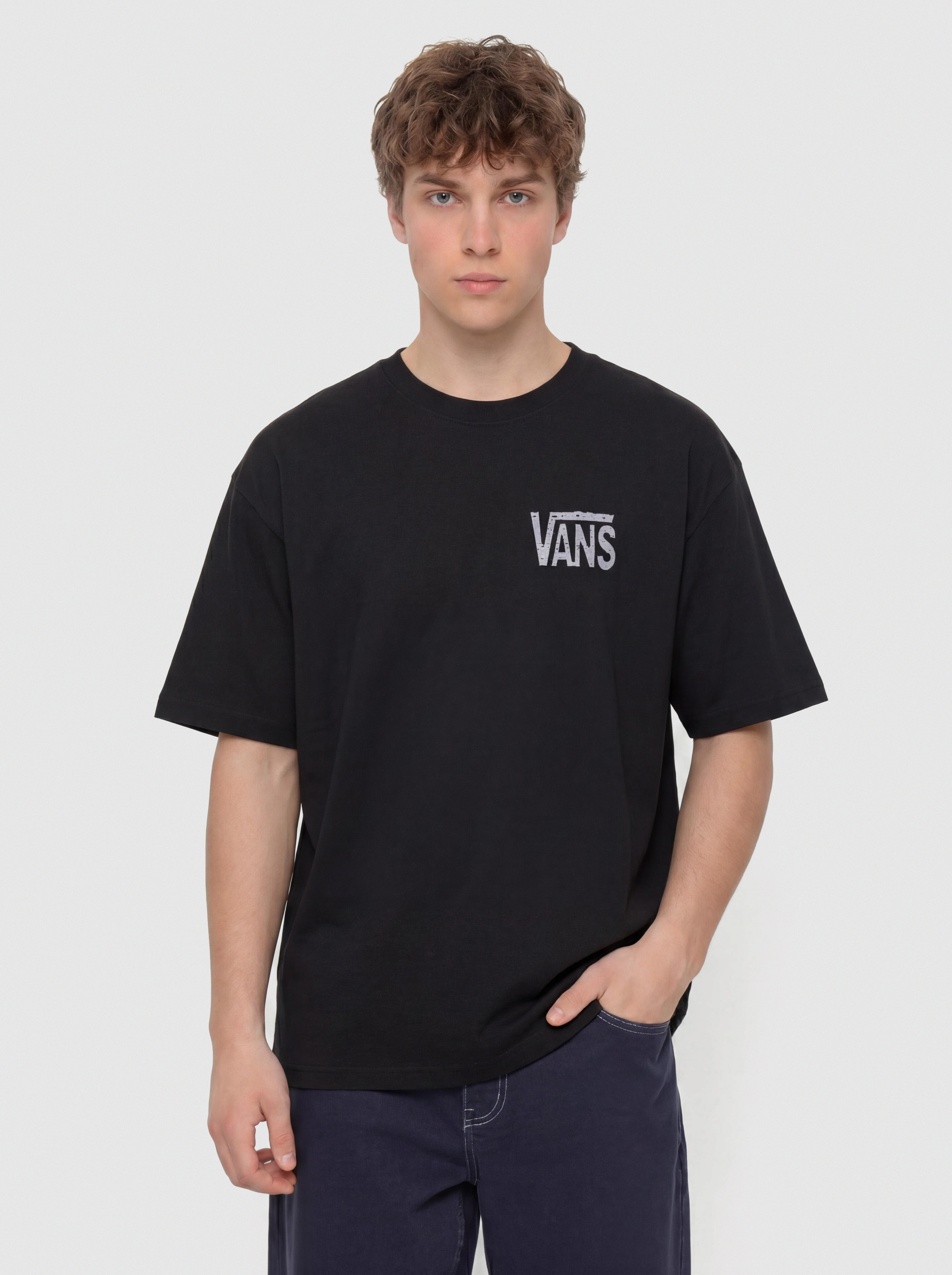 Tricou Vans Side Talk (black)