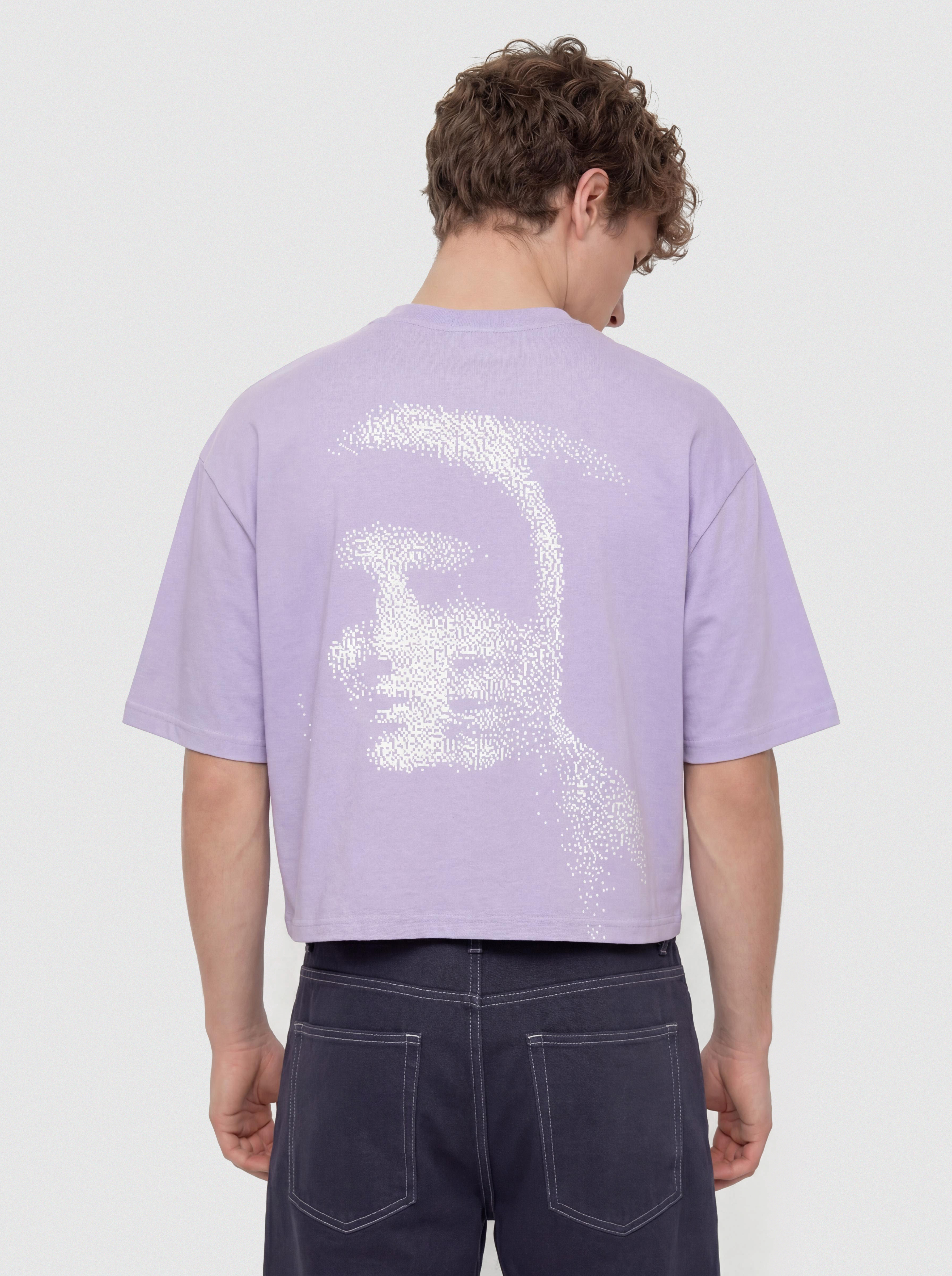 Tricou Vans Lx Blurred Face (soft orchid)