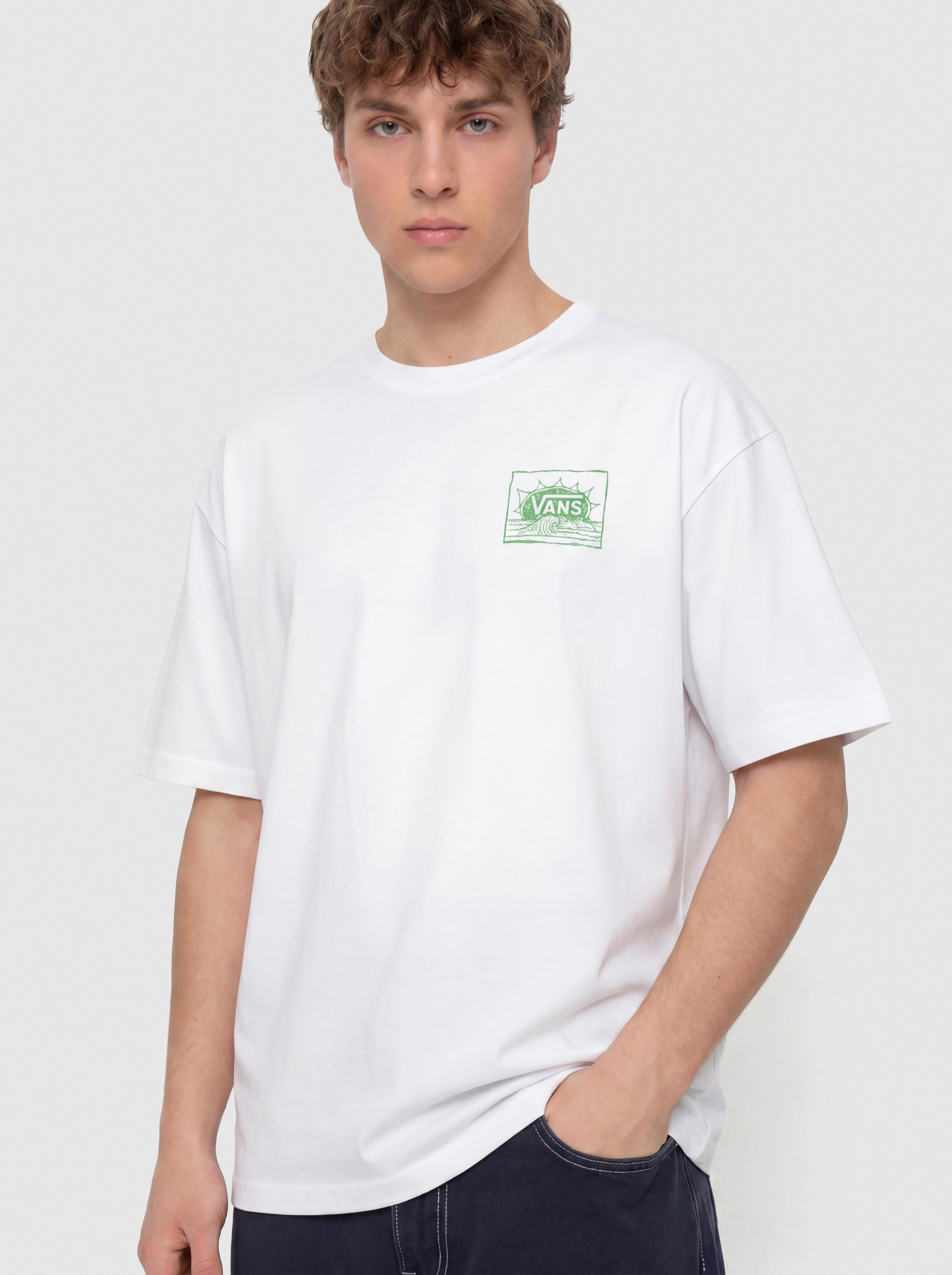 Tricou Vans Bright Day (white)