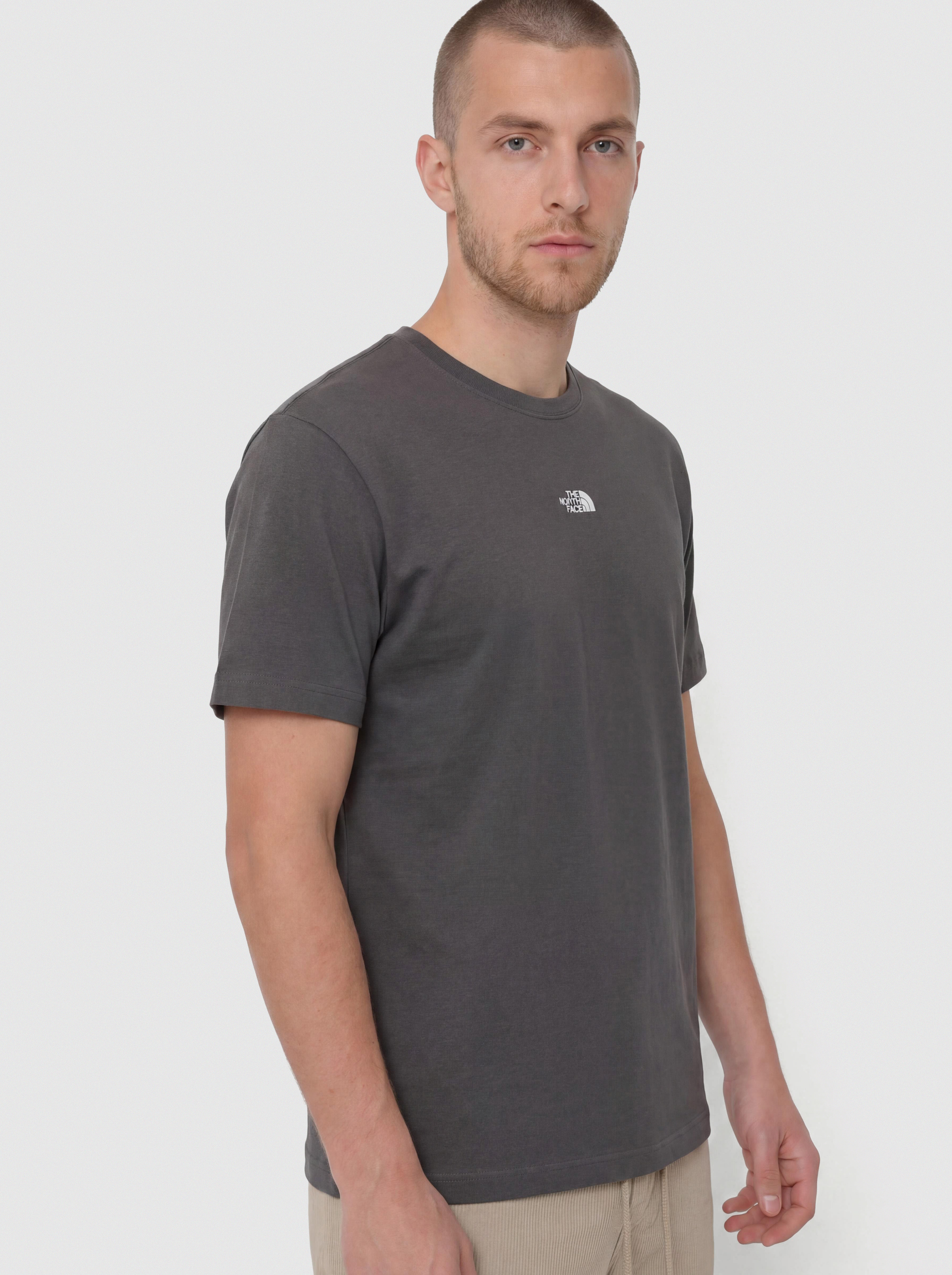 Tricou The North Face Essential Center Logo Relaxed (anthracite grey)