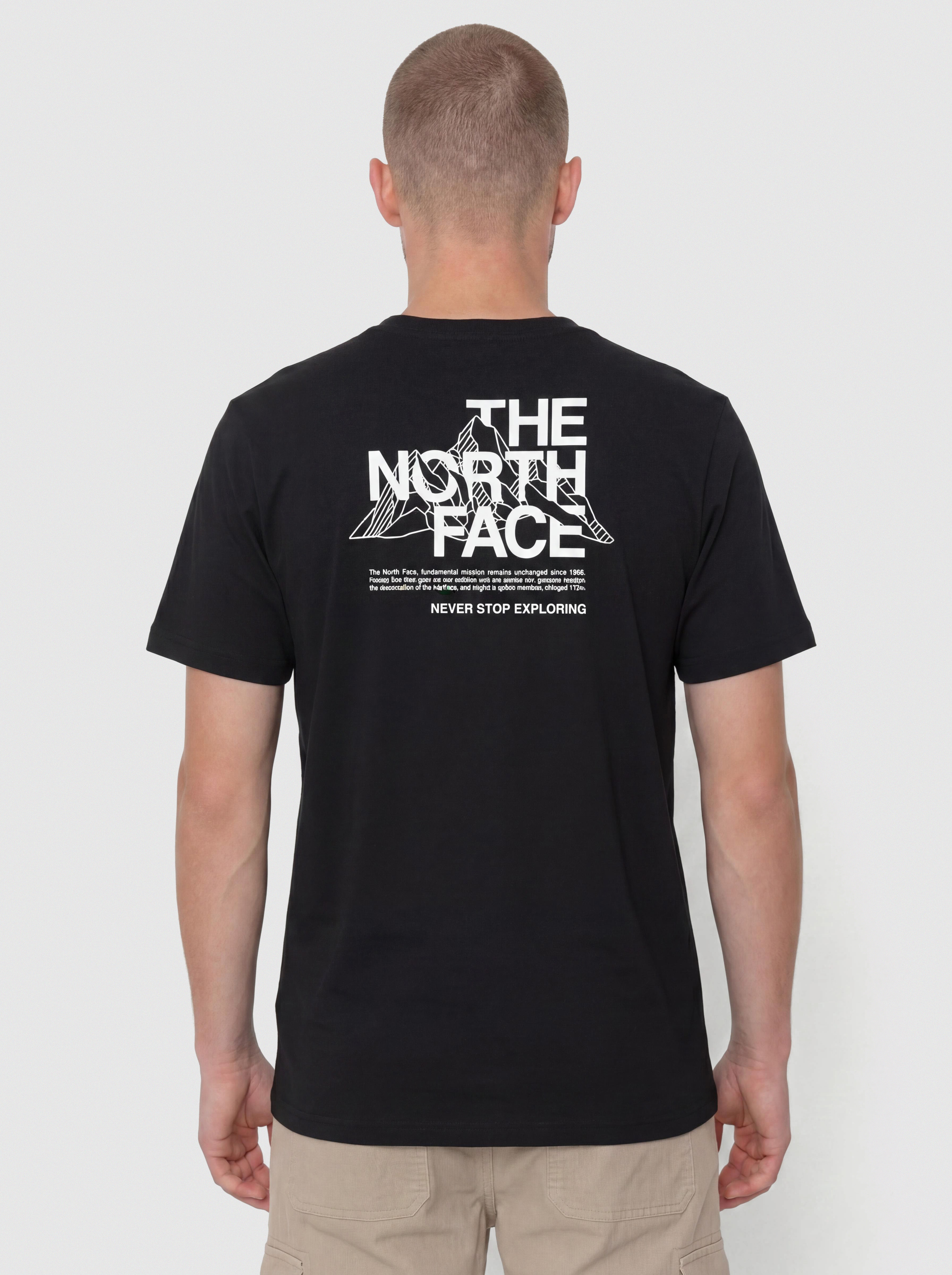 Tricou The North Face Mountain Sketch (tnf black)