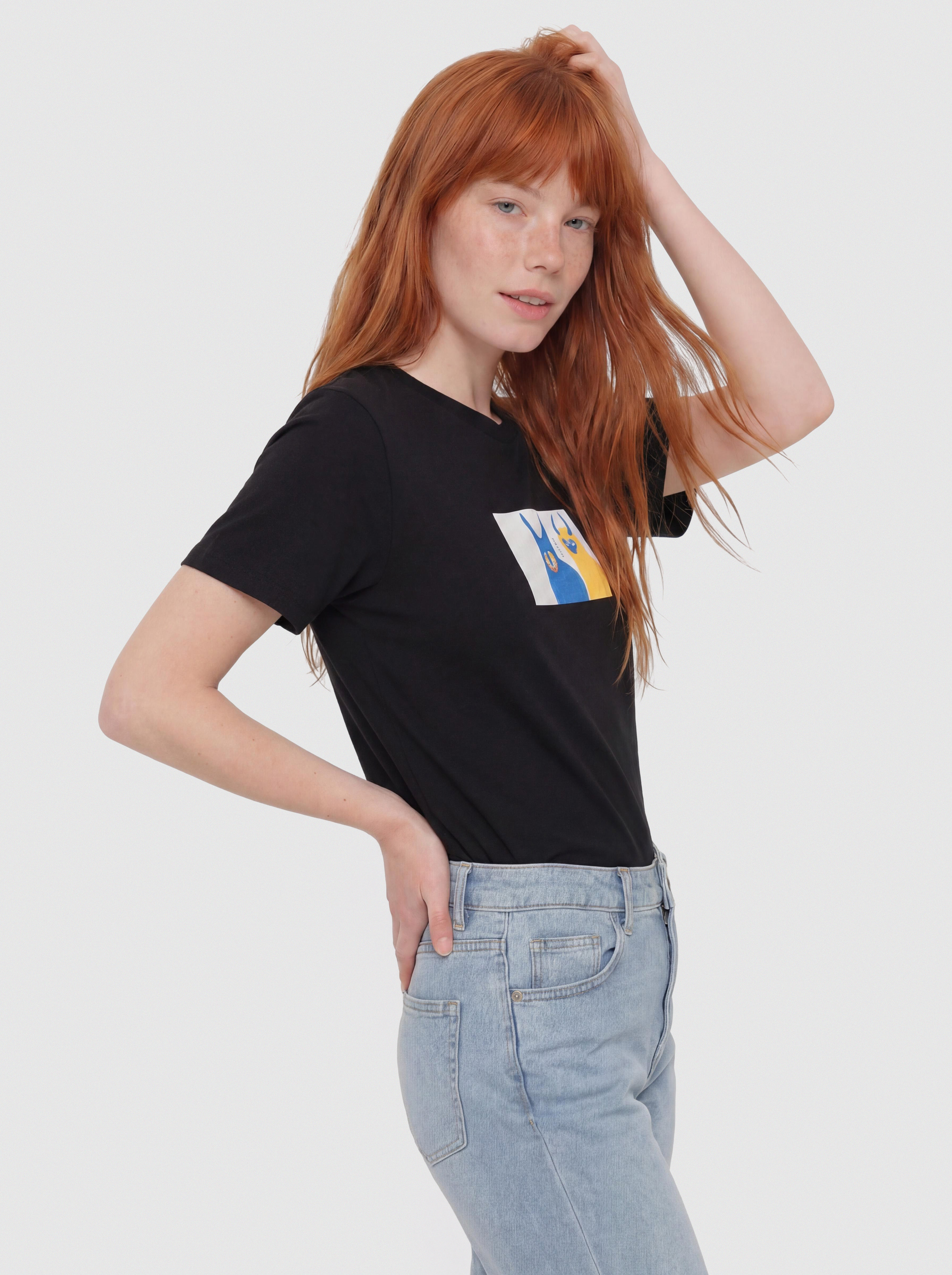 Tricou Volcom Radical Daze Up Wmn (black)