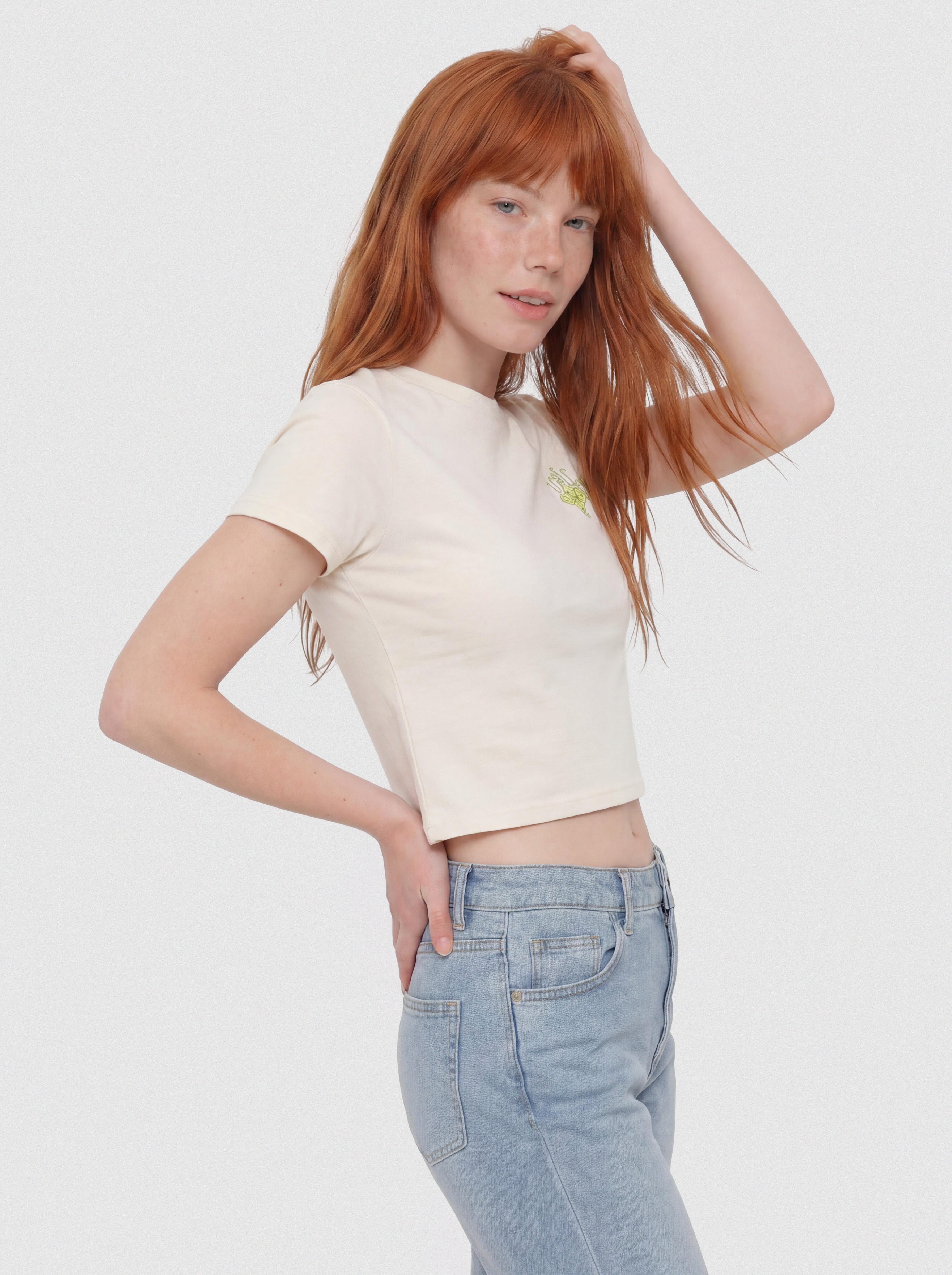 Tricou Volcom Moove On Wmn (vintage white)