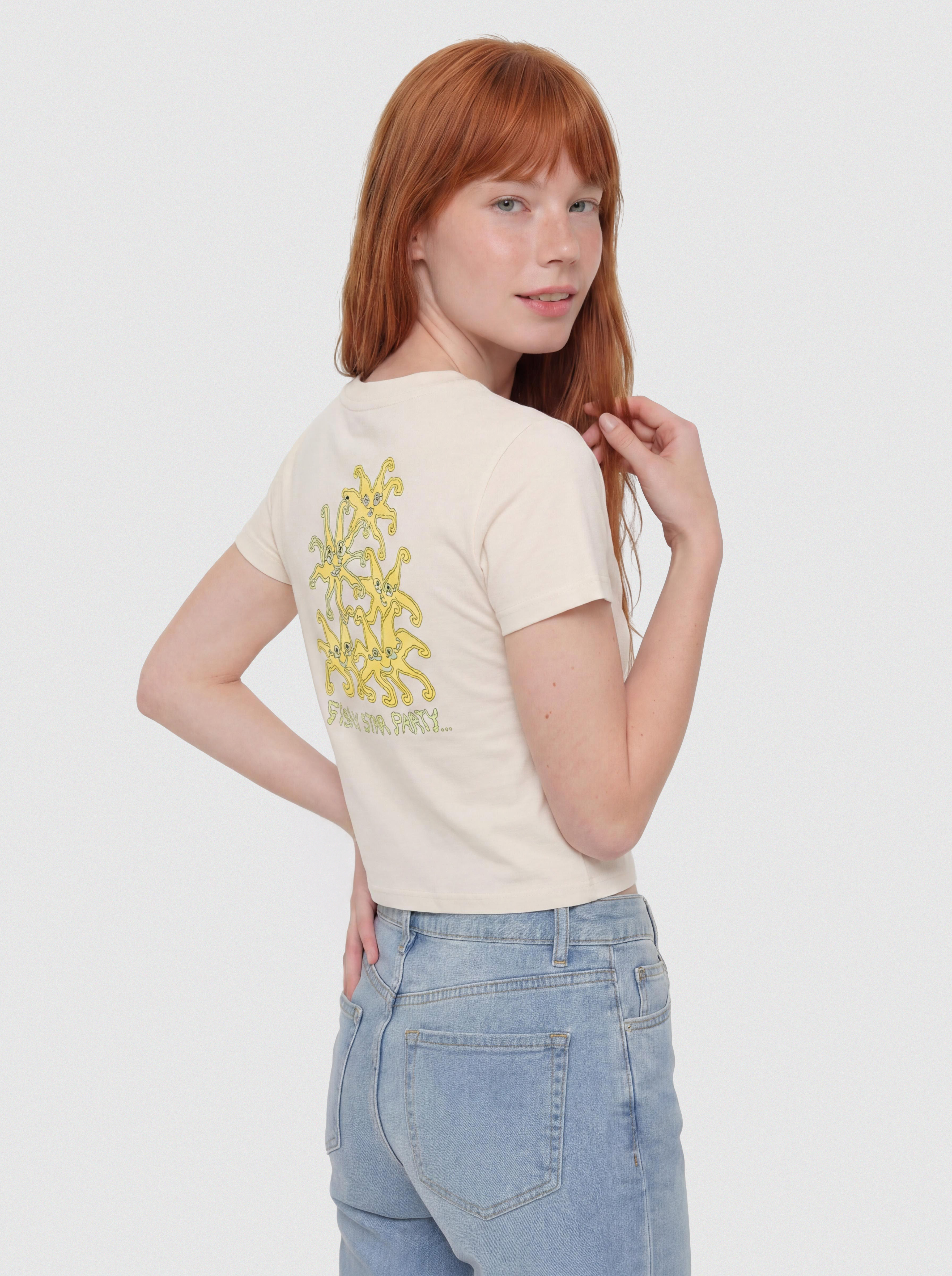 Tricou Volcom Moove On Wmn (vintage white)