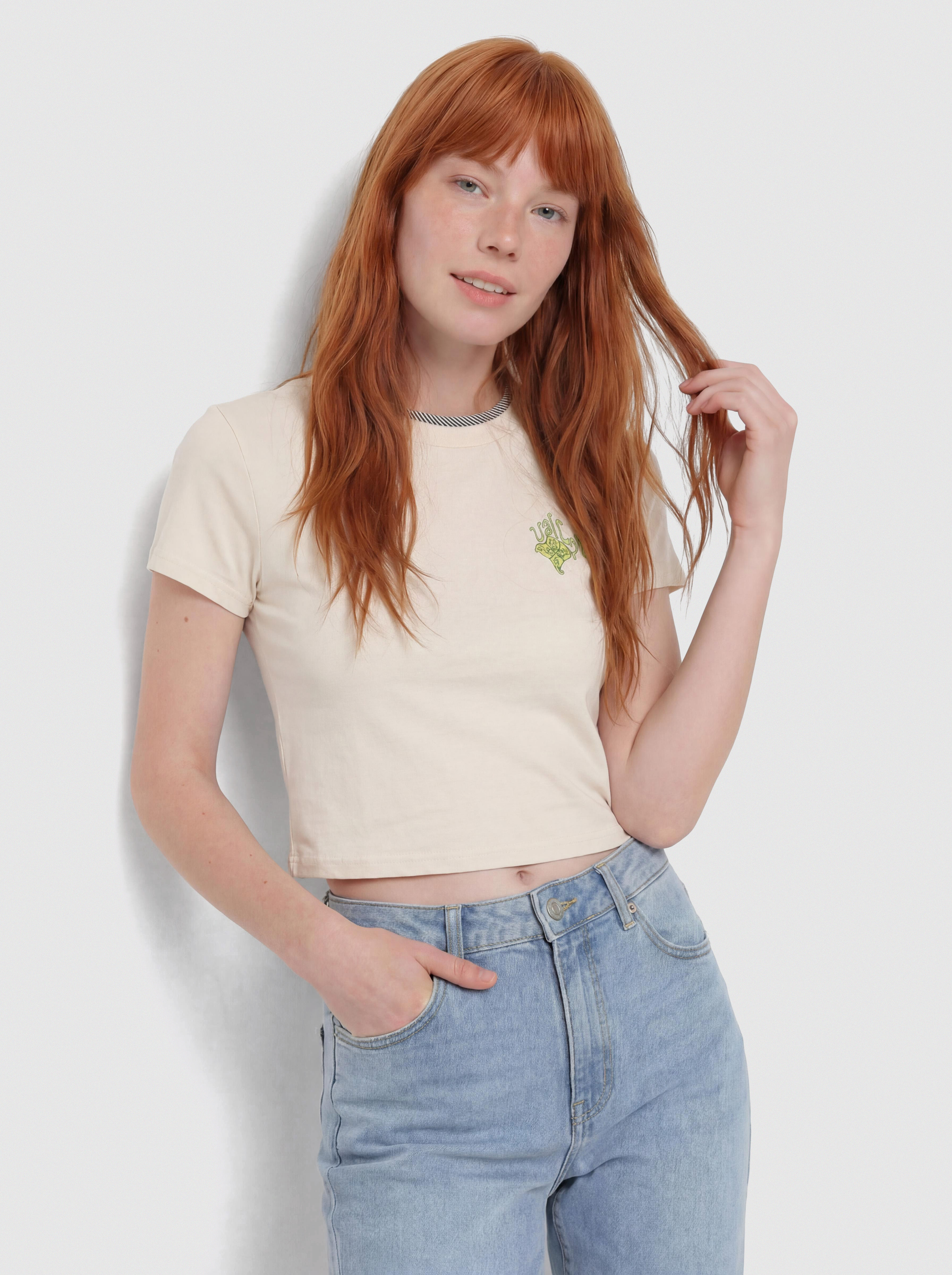 Tricou Volcom Moove On Wmn (vintage white)