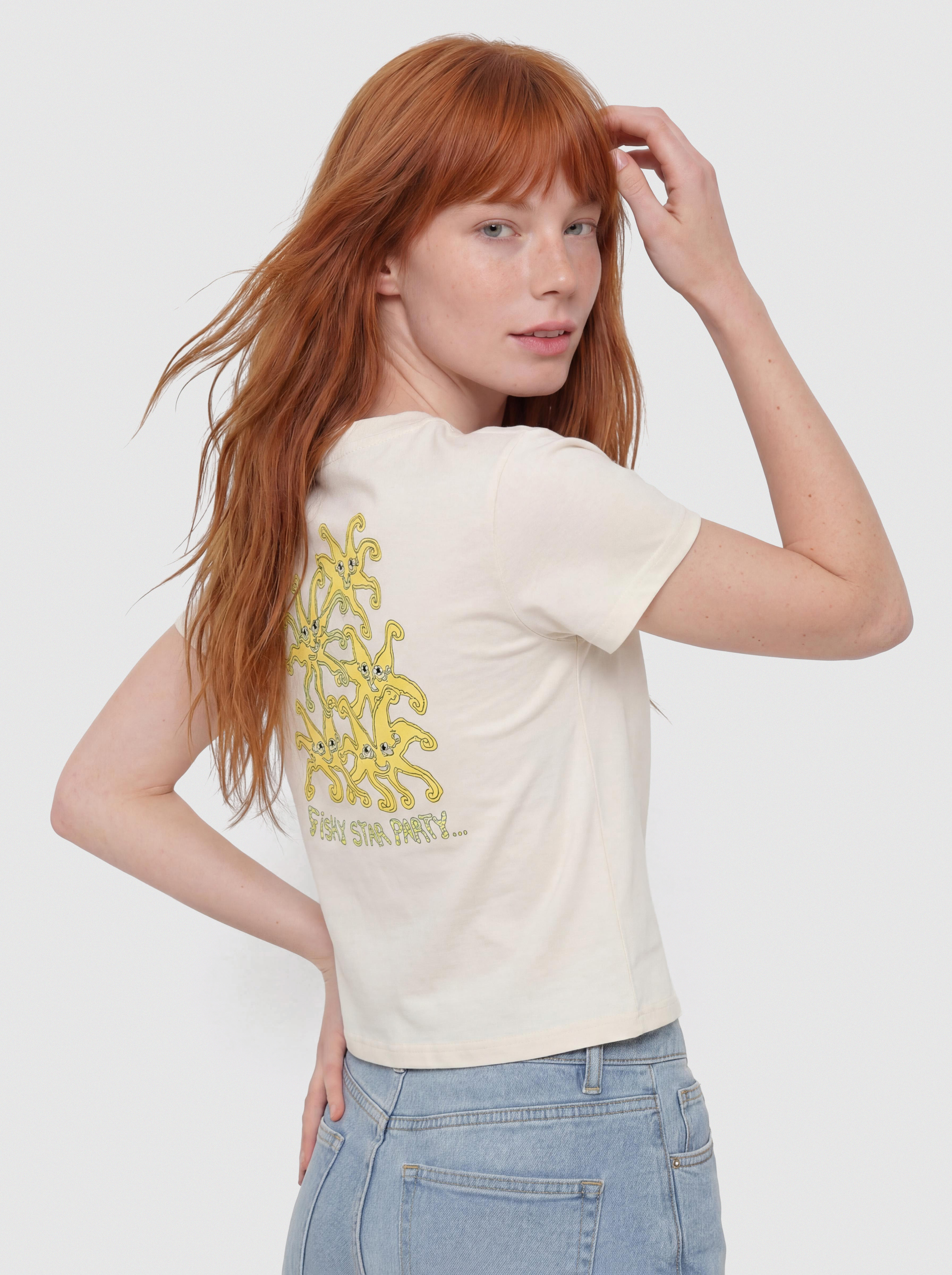 Tricou Volcom Moove On Wmn (vintage white)