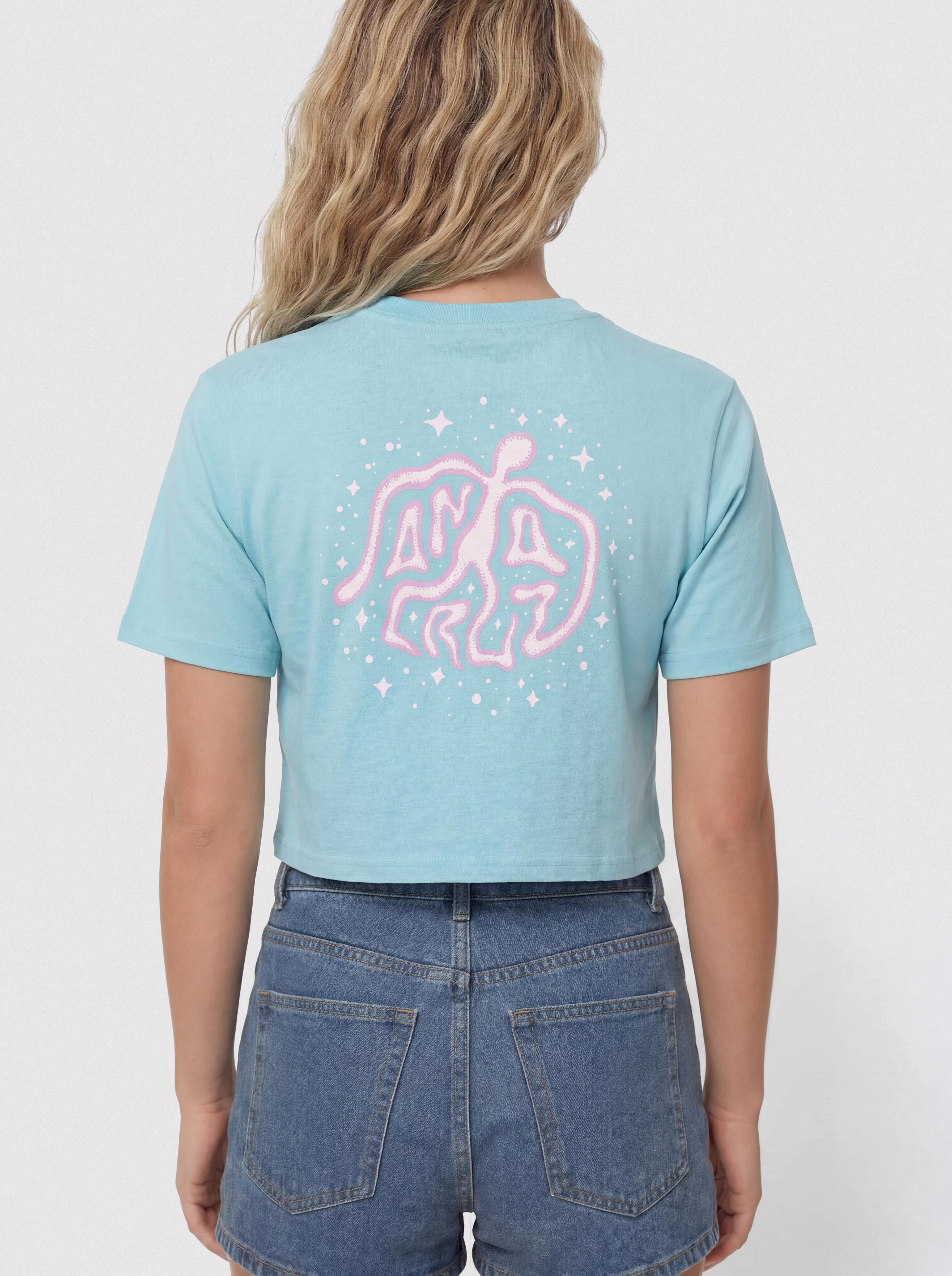 Tricou Santa Cruz Aura Wmn (norse blue)