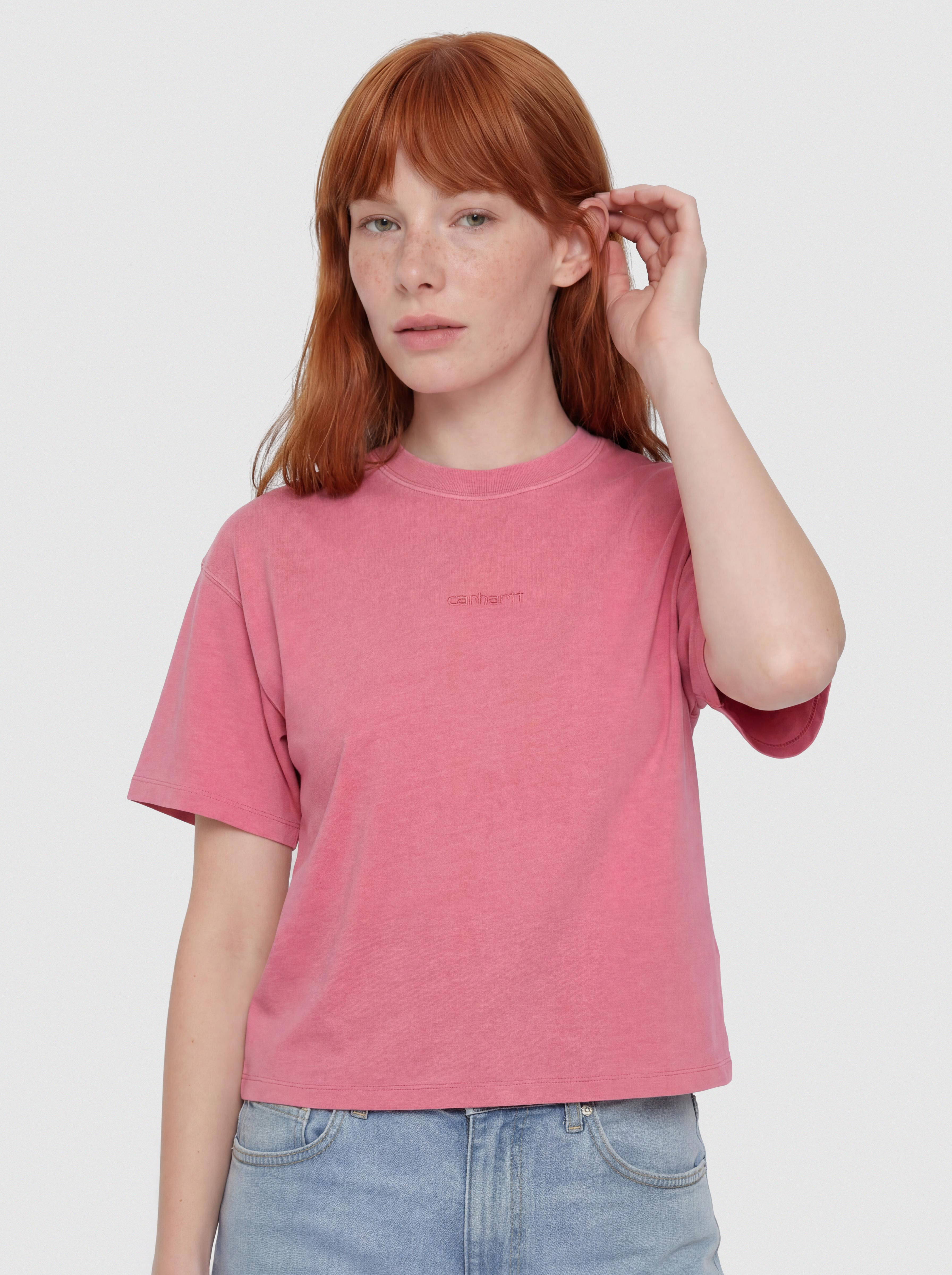 Tricou Carhartt WIP Benton Wmn (primrose)