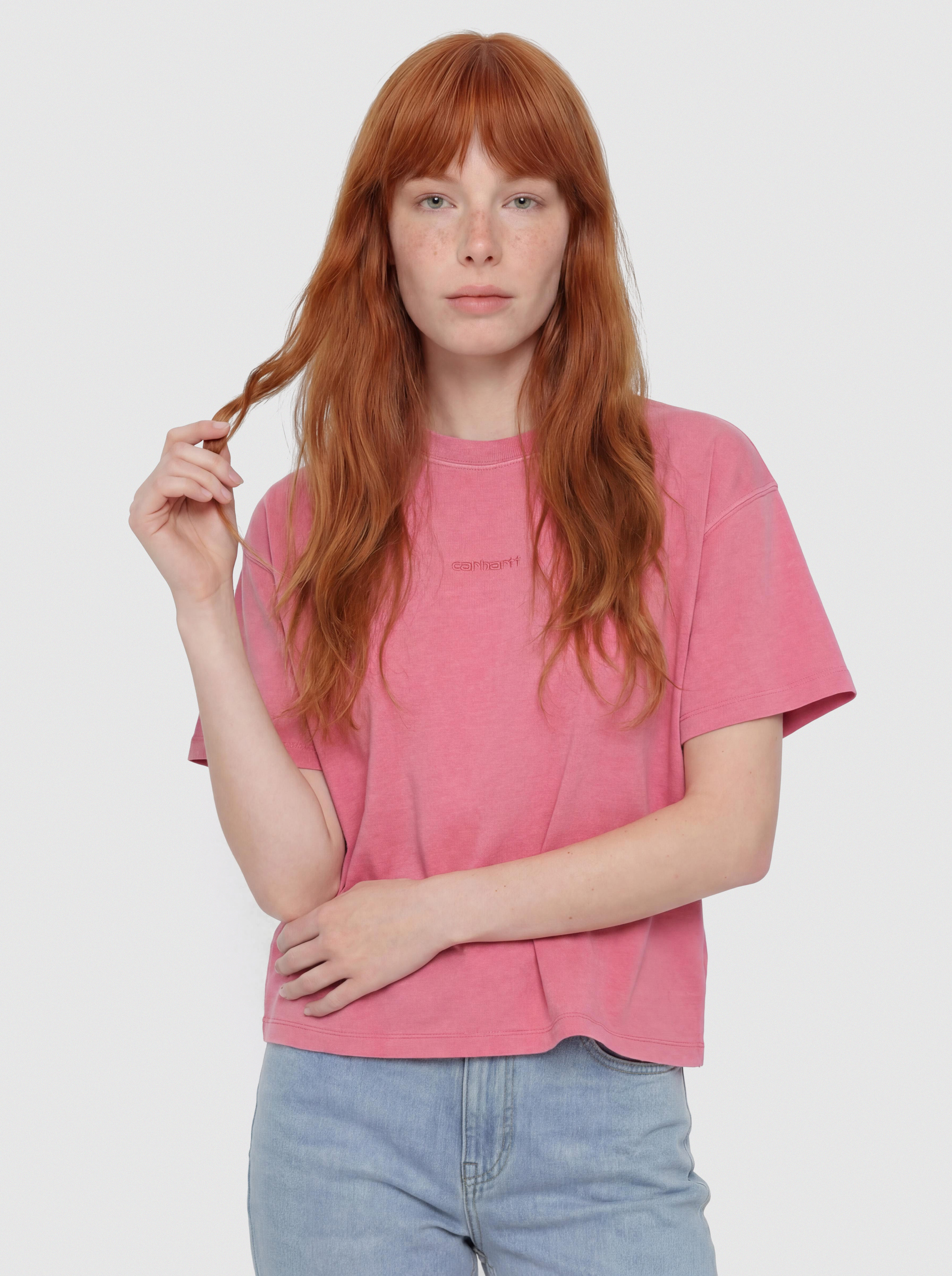 Tricou Carhartt WIP Benton Wmn (primrose)