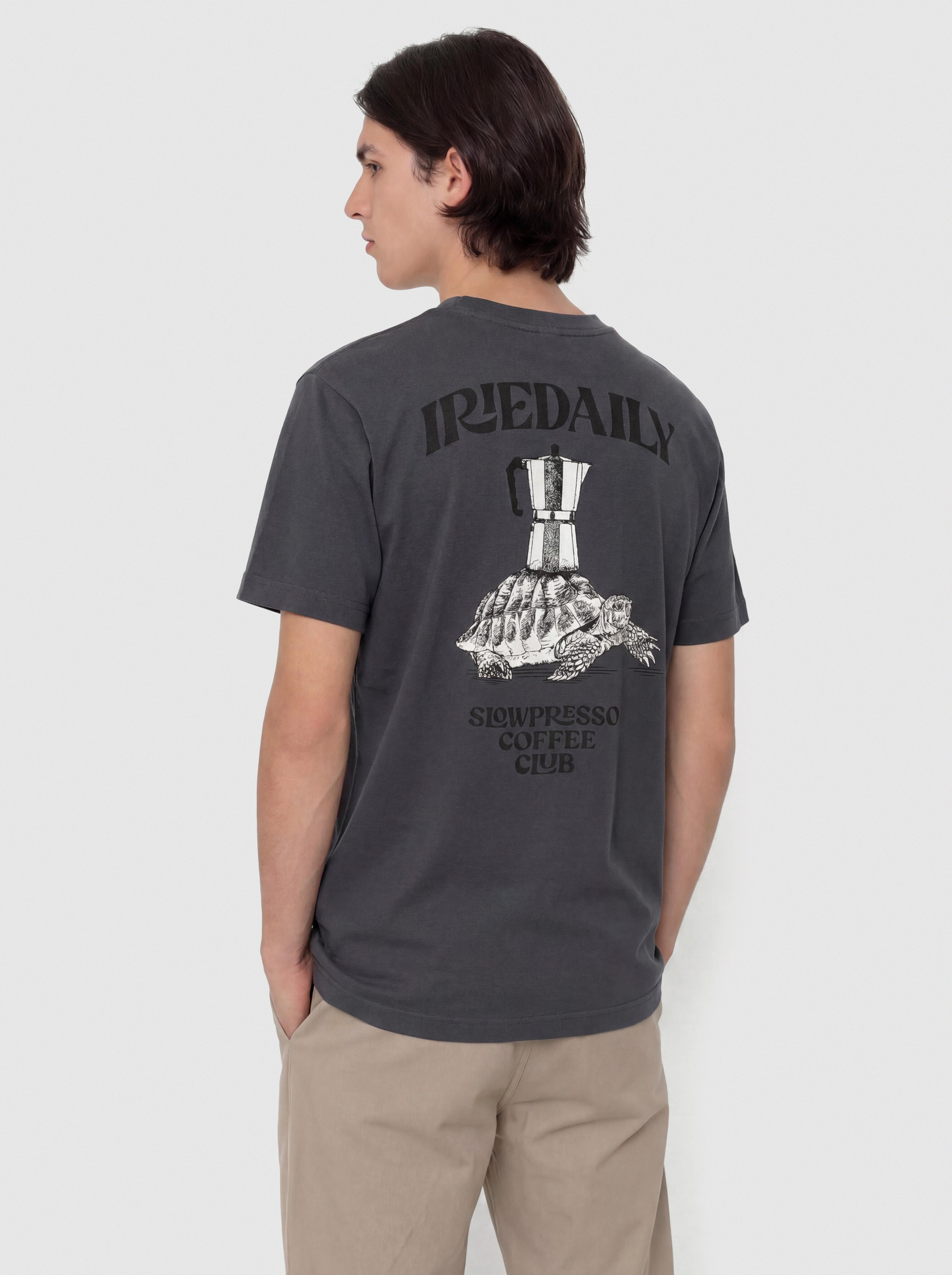 Tricou Iriedaily Slowpresso (coal)