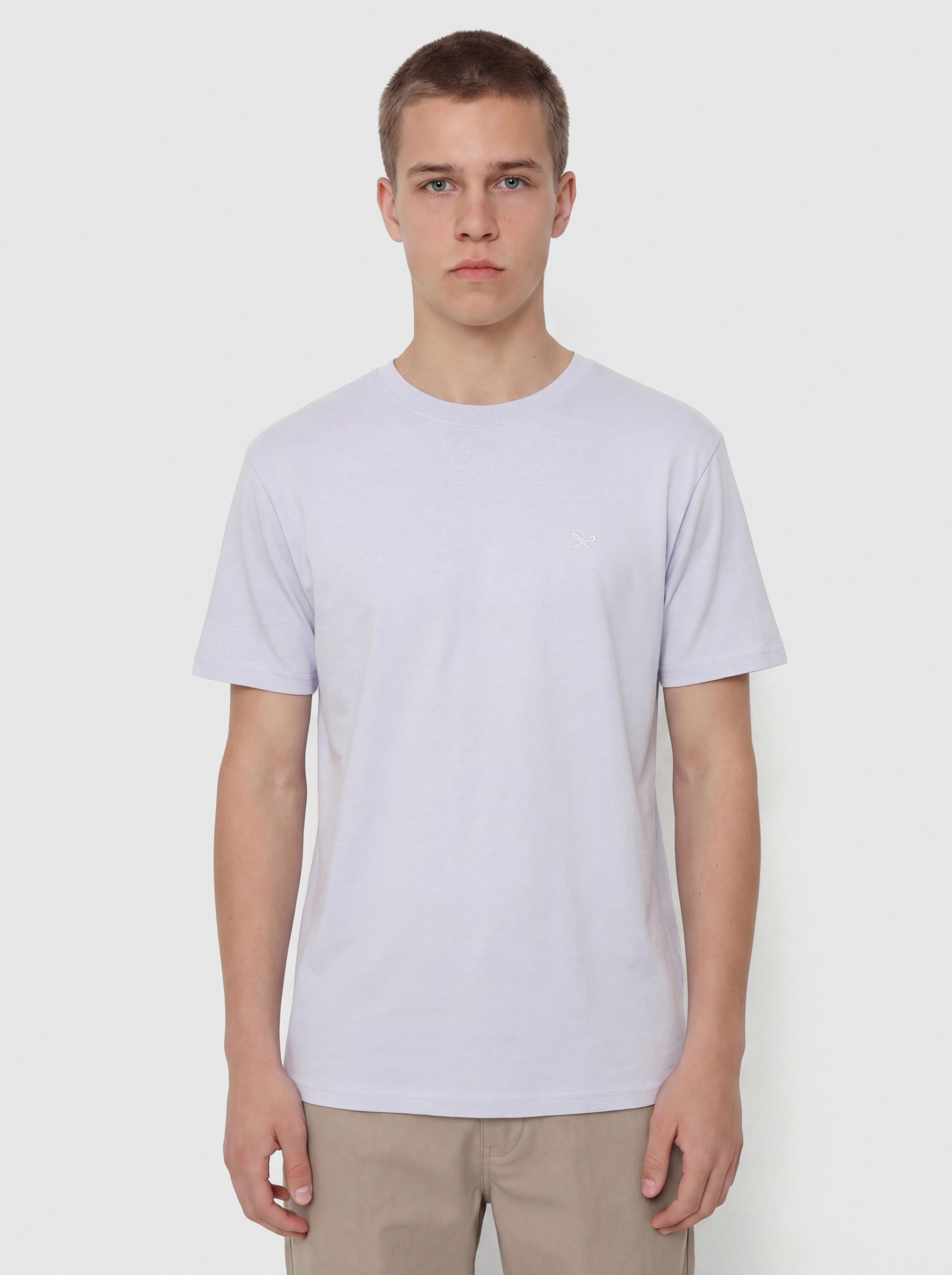 Tricou Iriedaily Mini Flag Relaxed (light lilac)