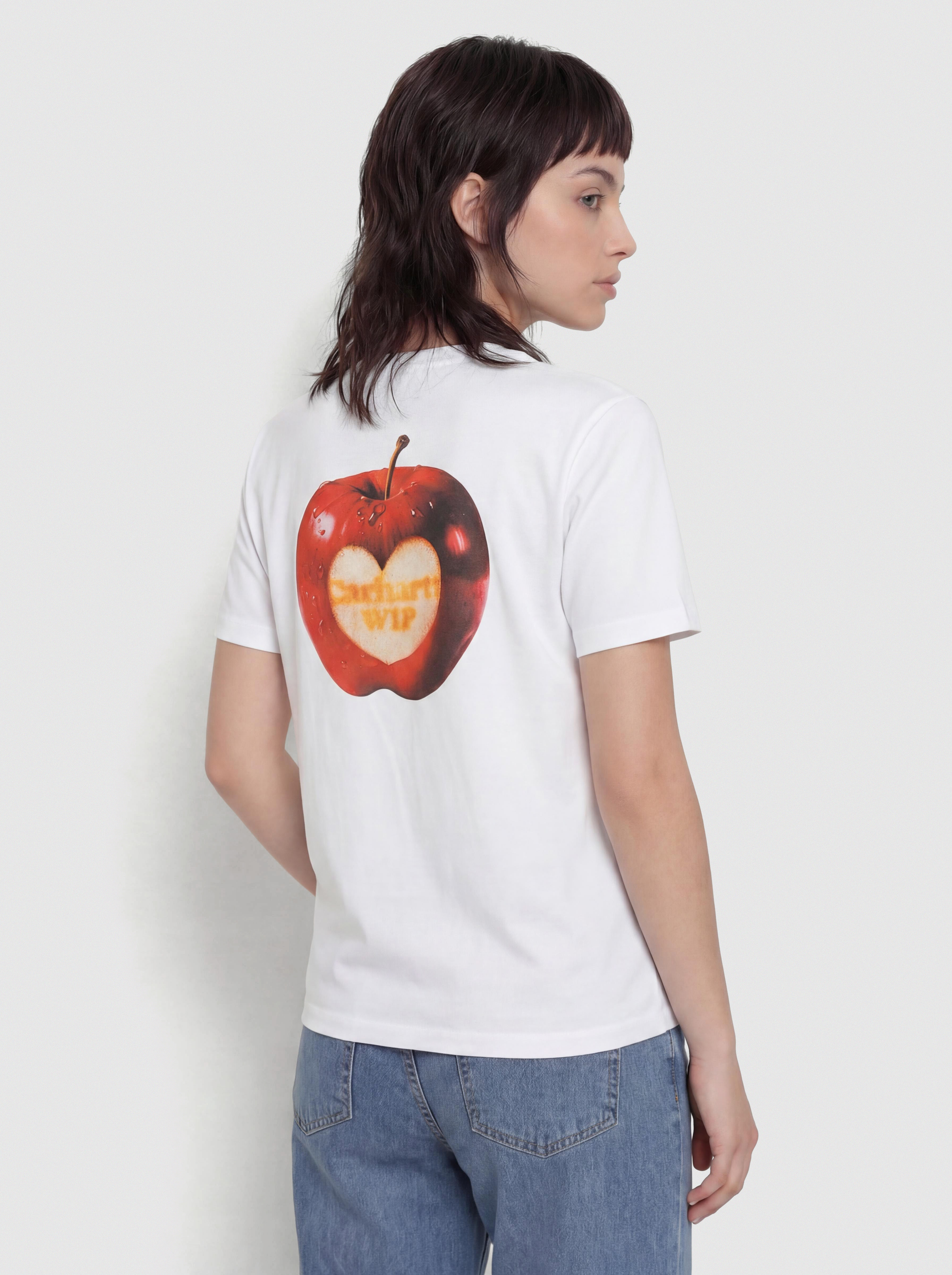 Tricou Carhartt WIP Spoiled Wmn (white)
