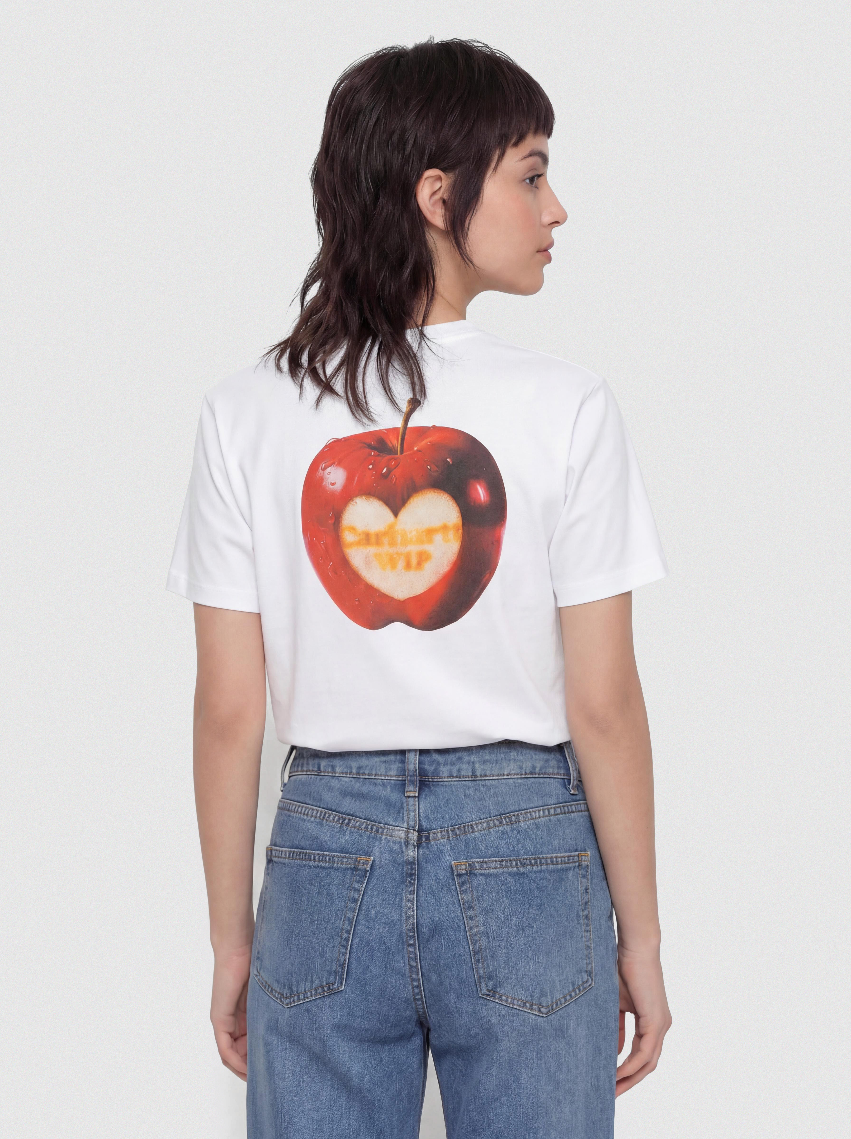 Tricou Carhartt WIP Spoiled Wmn (white)
