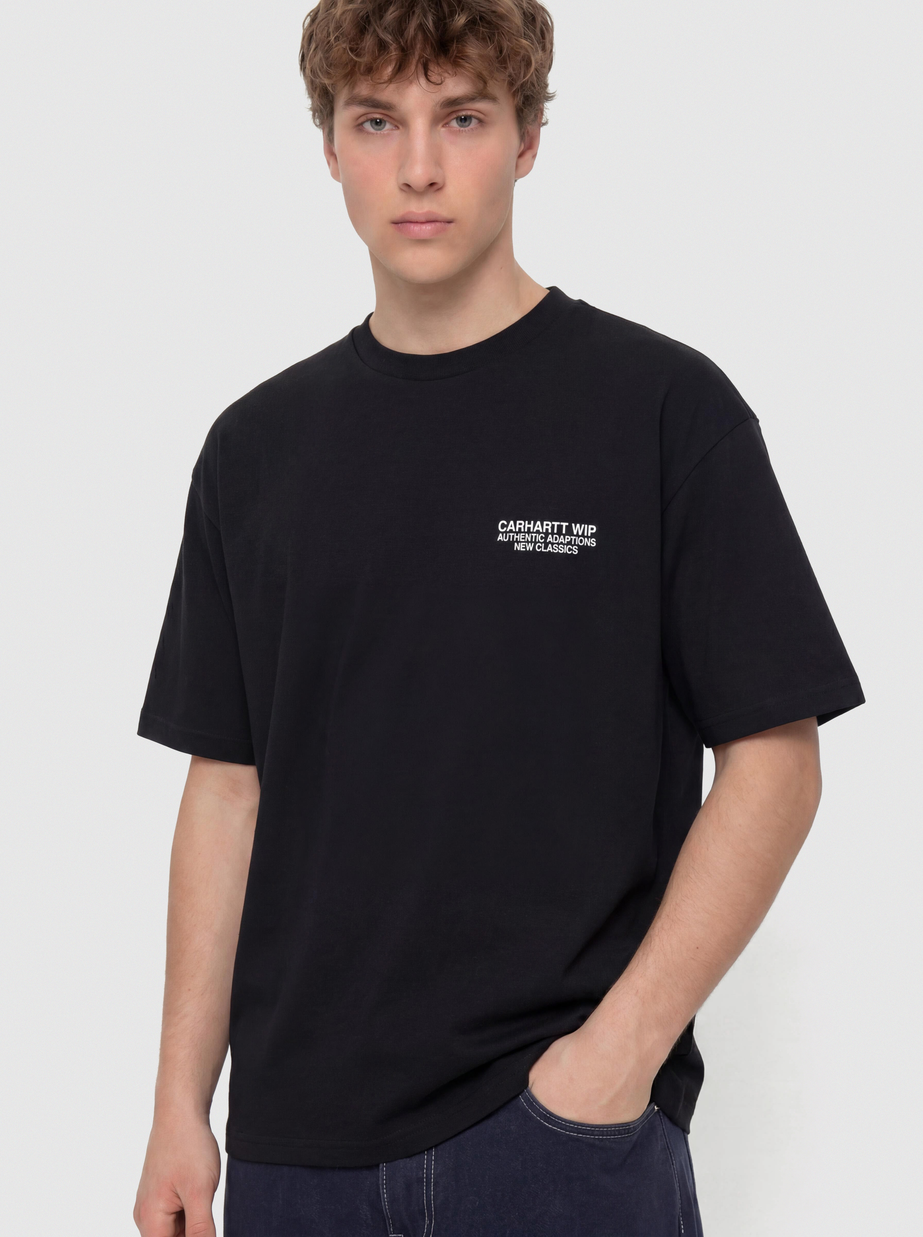 Tricou Carhartt WIP Sean Hamilton 03 (black)