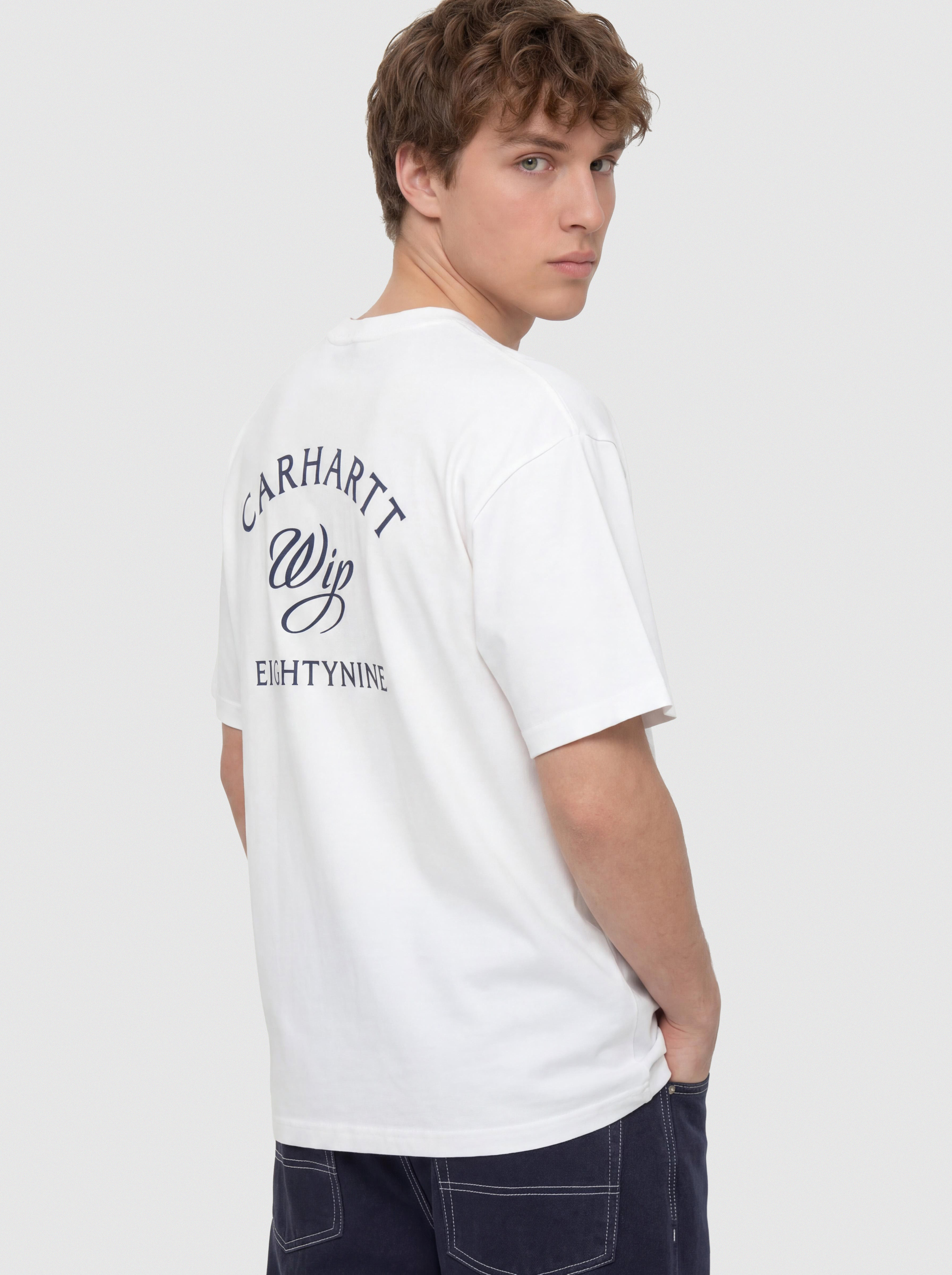 Tricou Carhartt WIP Eightynine (white)