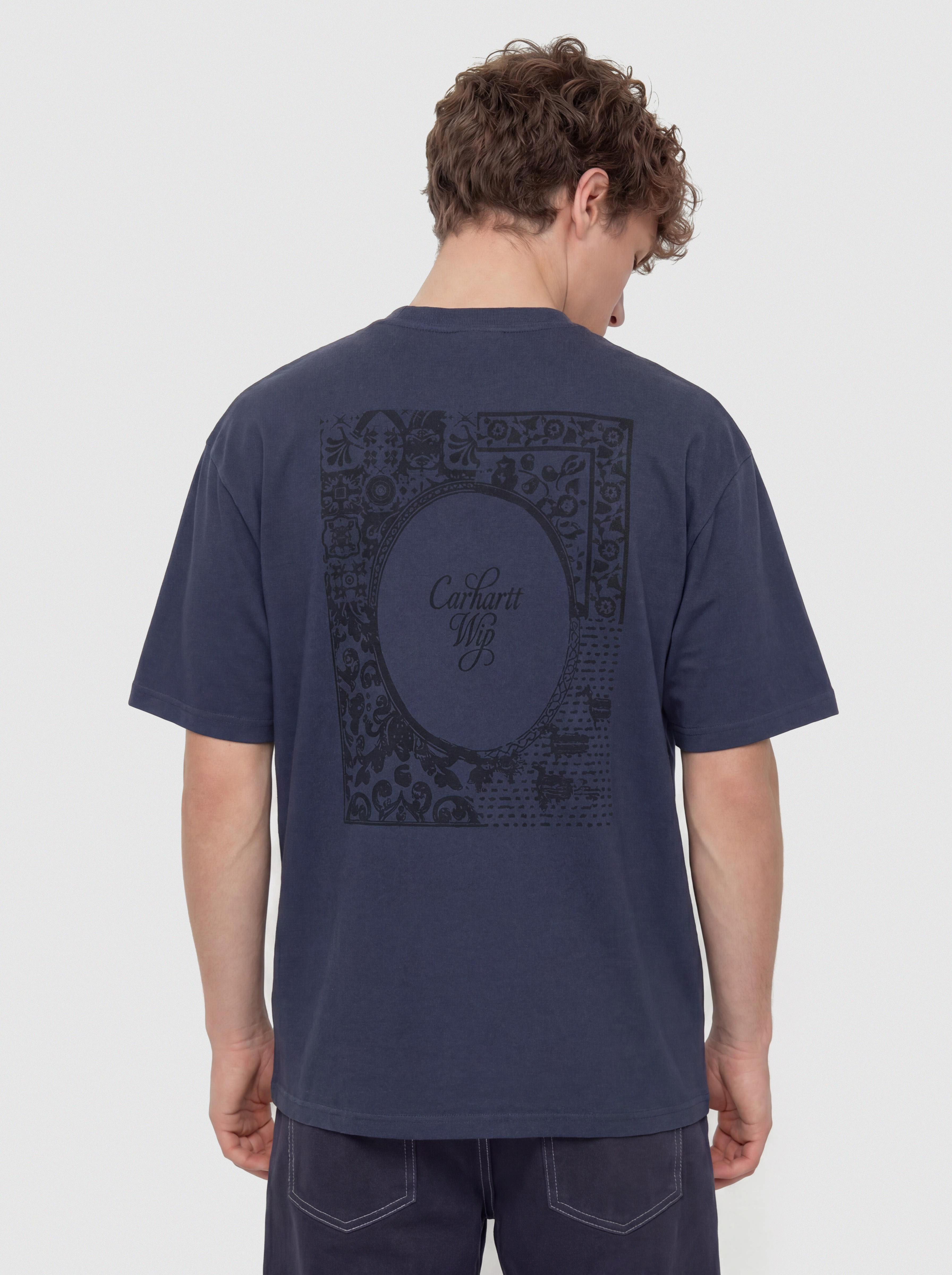 Tricou Carhartt WIP Vestige (blue)