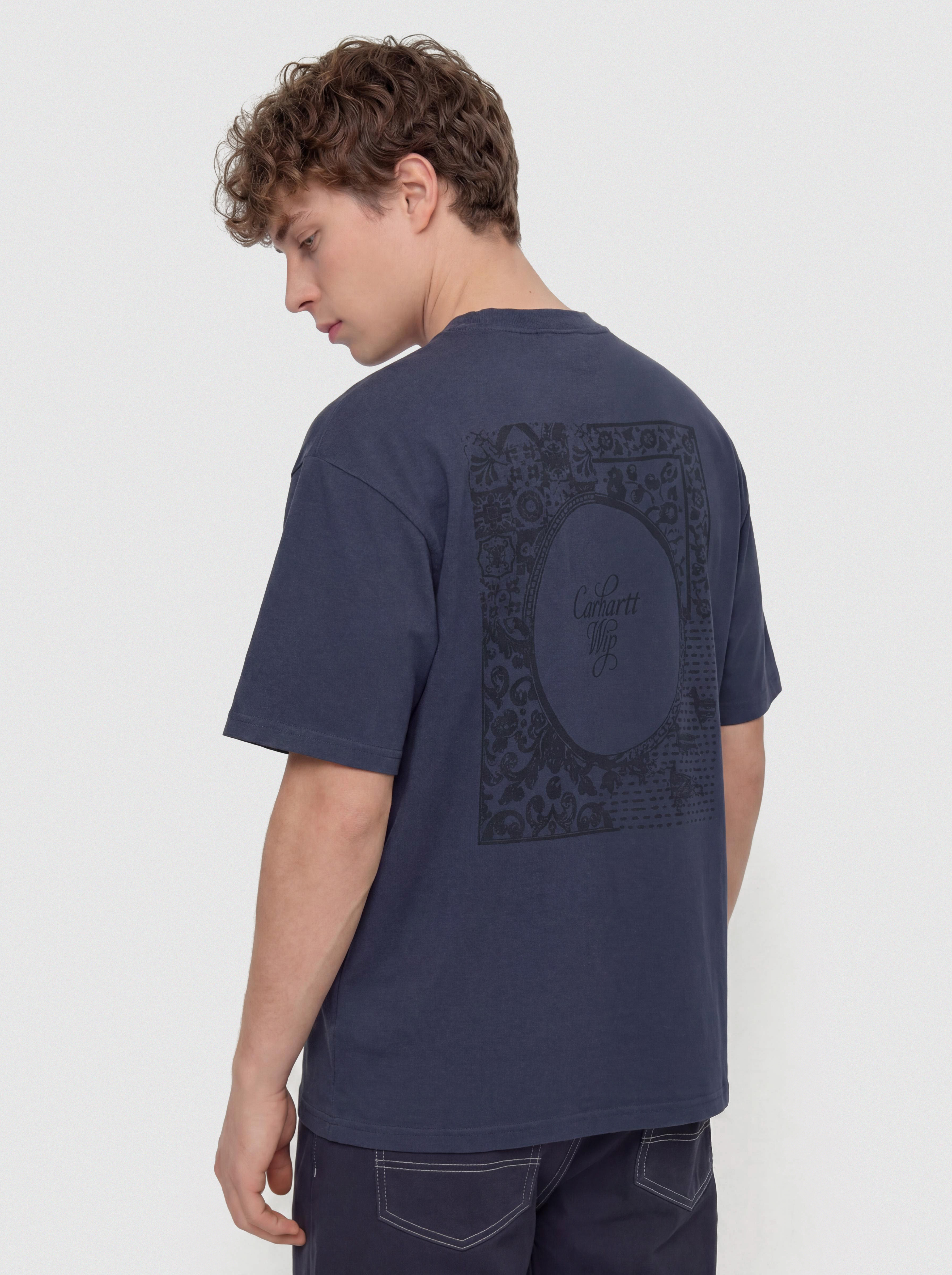 Tricou Carhartt WIP Vestige (blue)