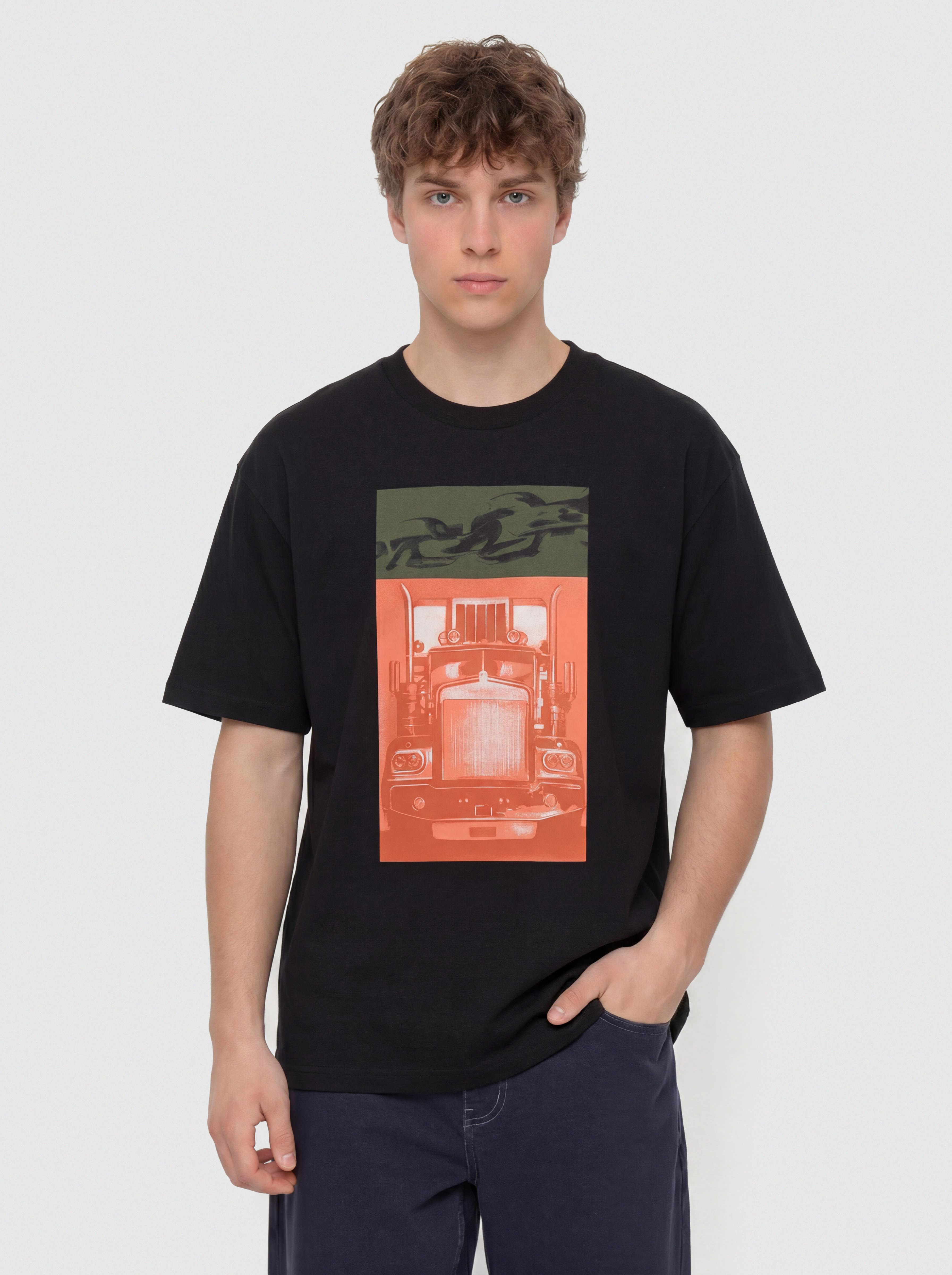 Tricou Carhartt WIP Sean Hamilton 01 (black)