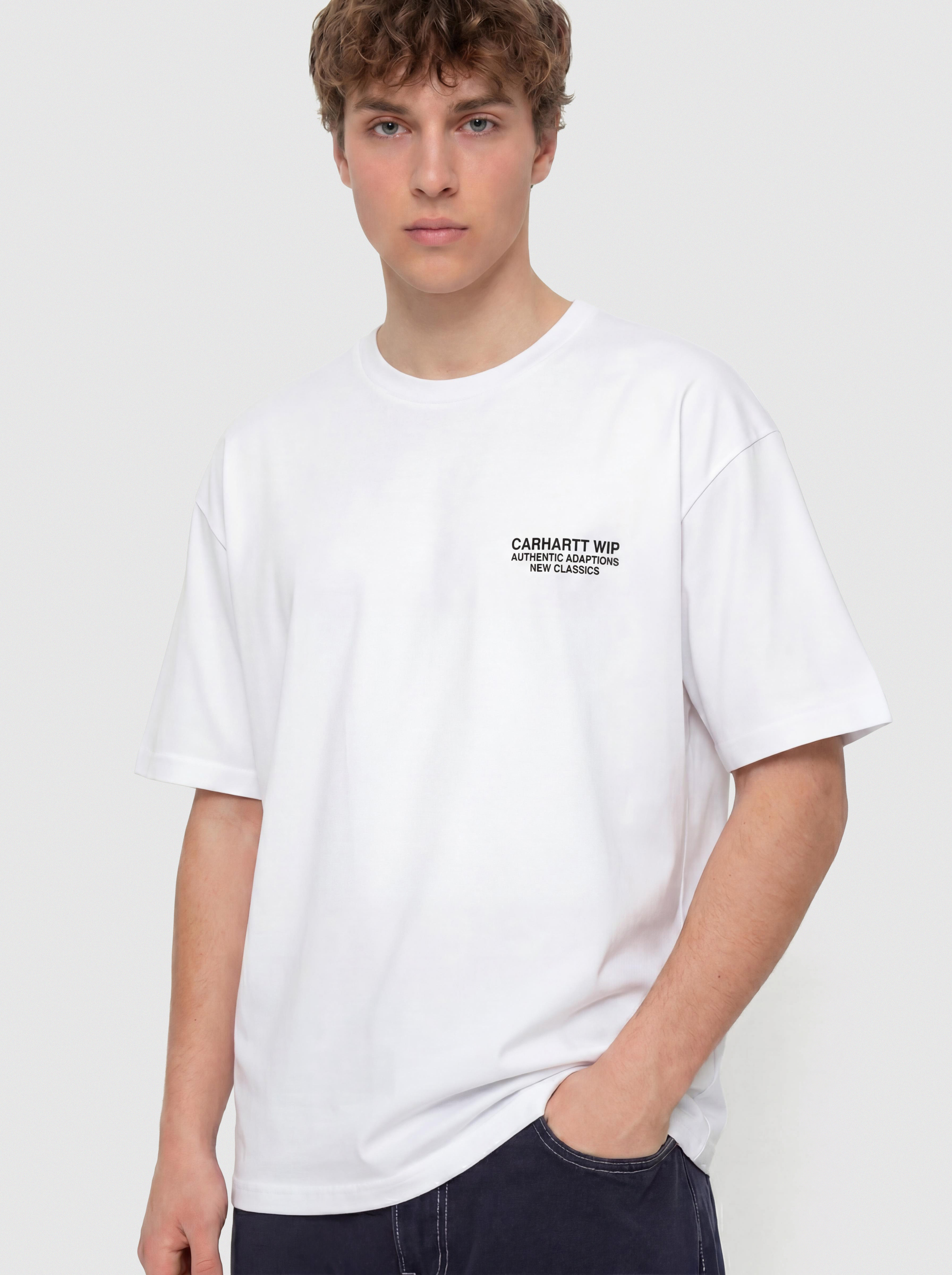 Tricou Carhartt WIP Sean Hamilton 03 (white)