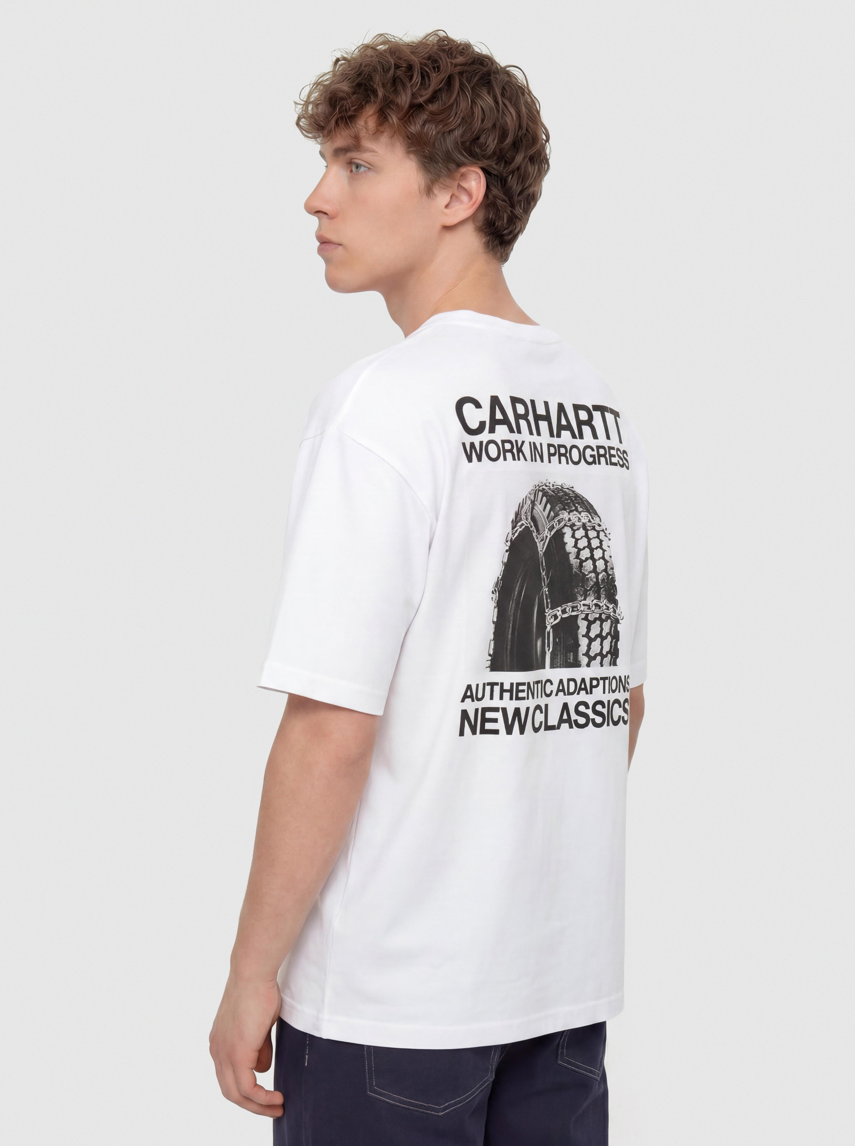 Tricou Carhartt WIP Sean Hamilton 03 (white)