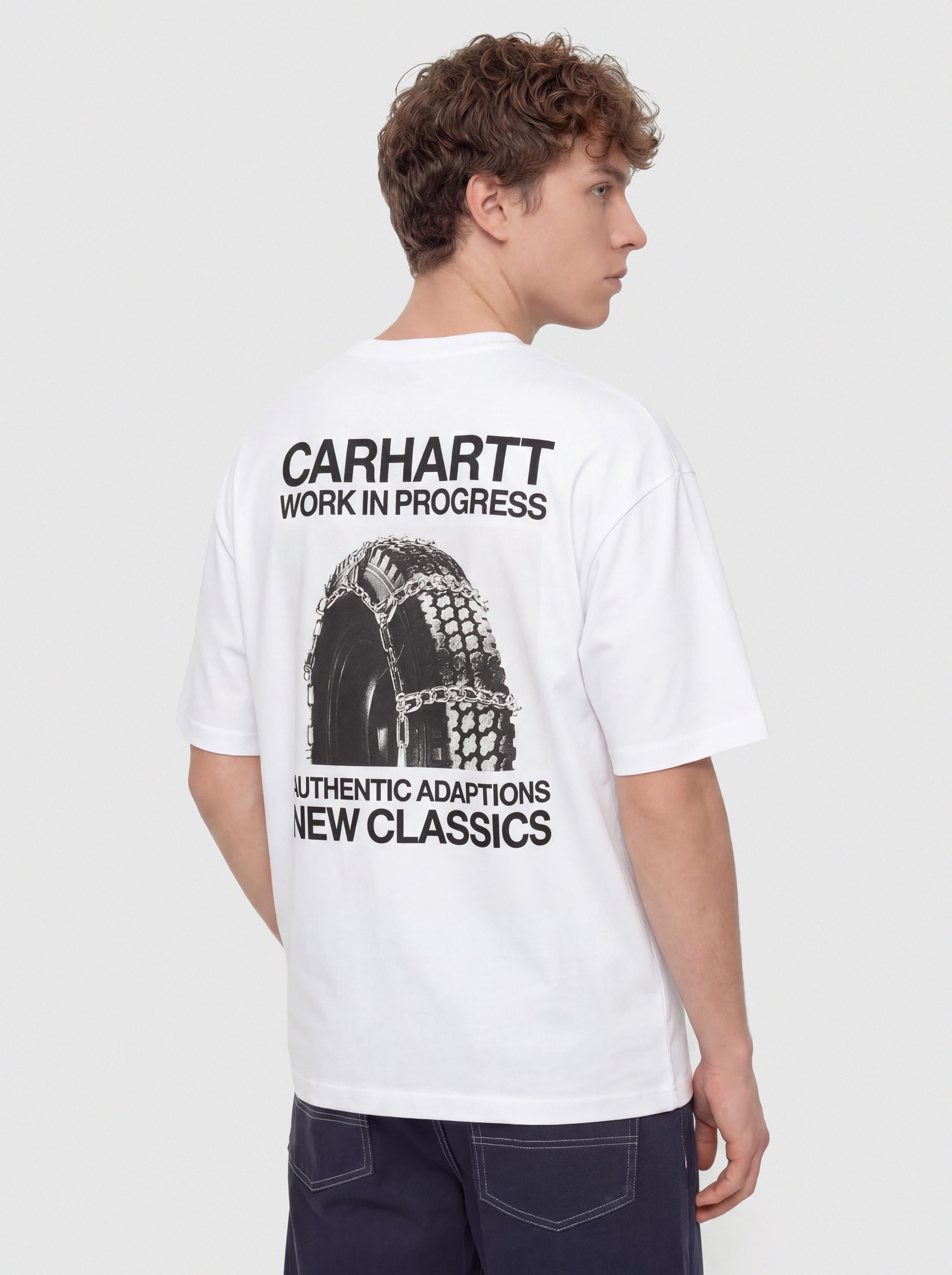 Tricou Carhartt WIP Sean Hamilton 03 (white)