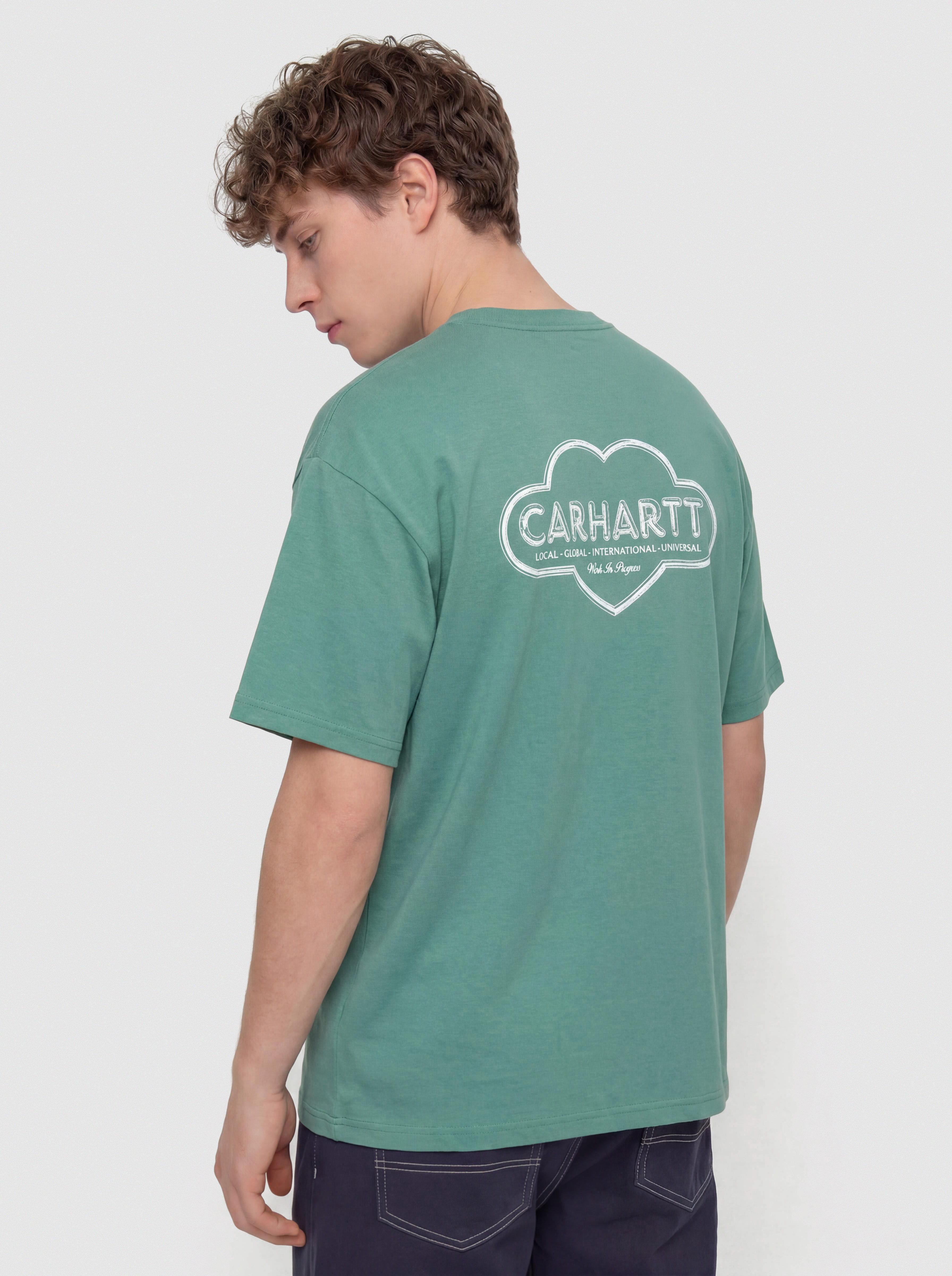 Tricou Carhartt WIP Cloud Heart (lily)