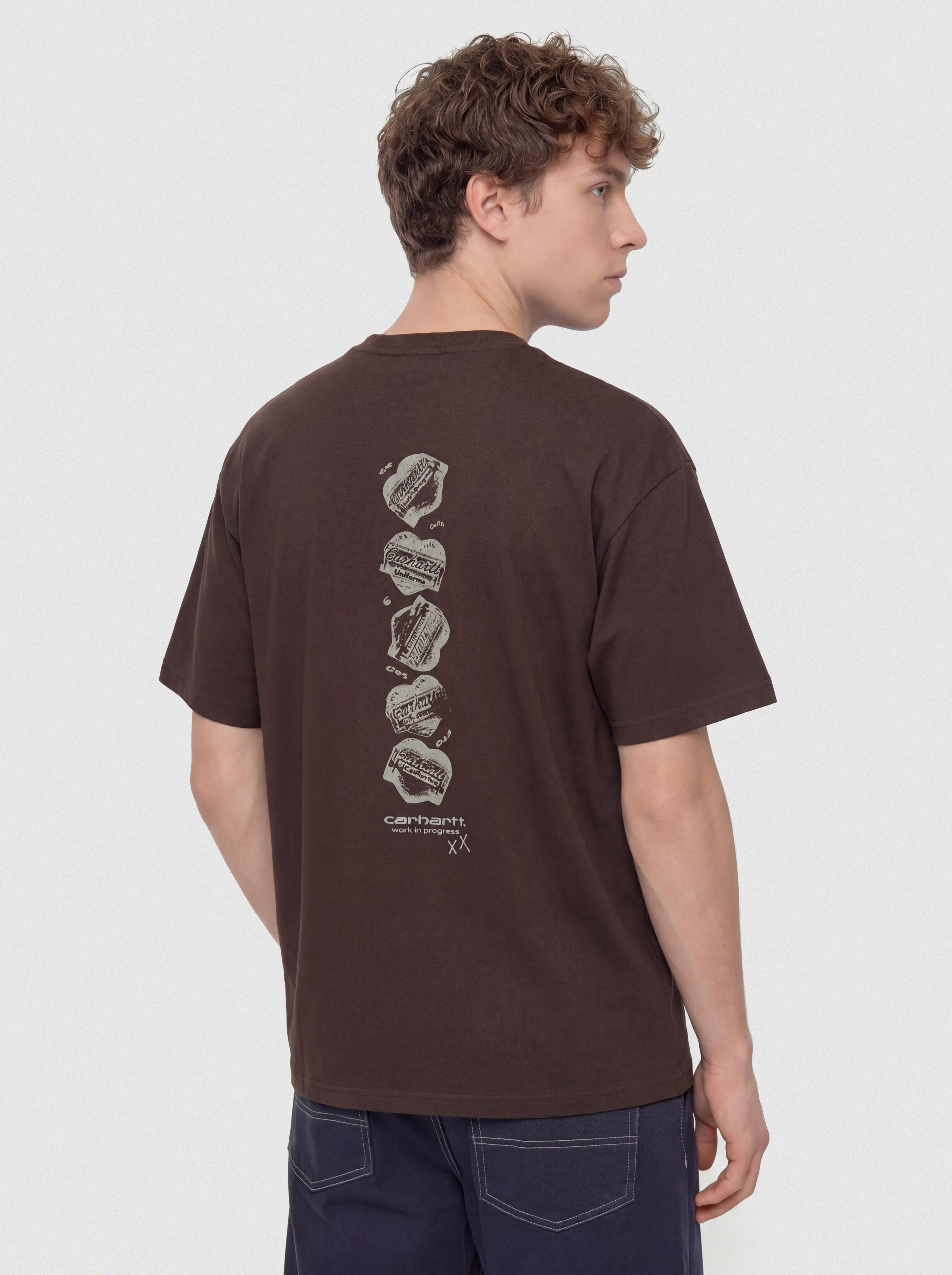 Tricou Carhartt WIP Garble (palisander)