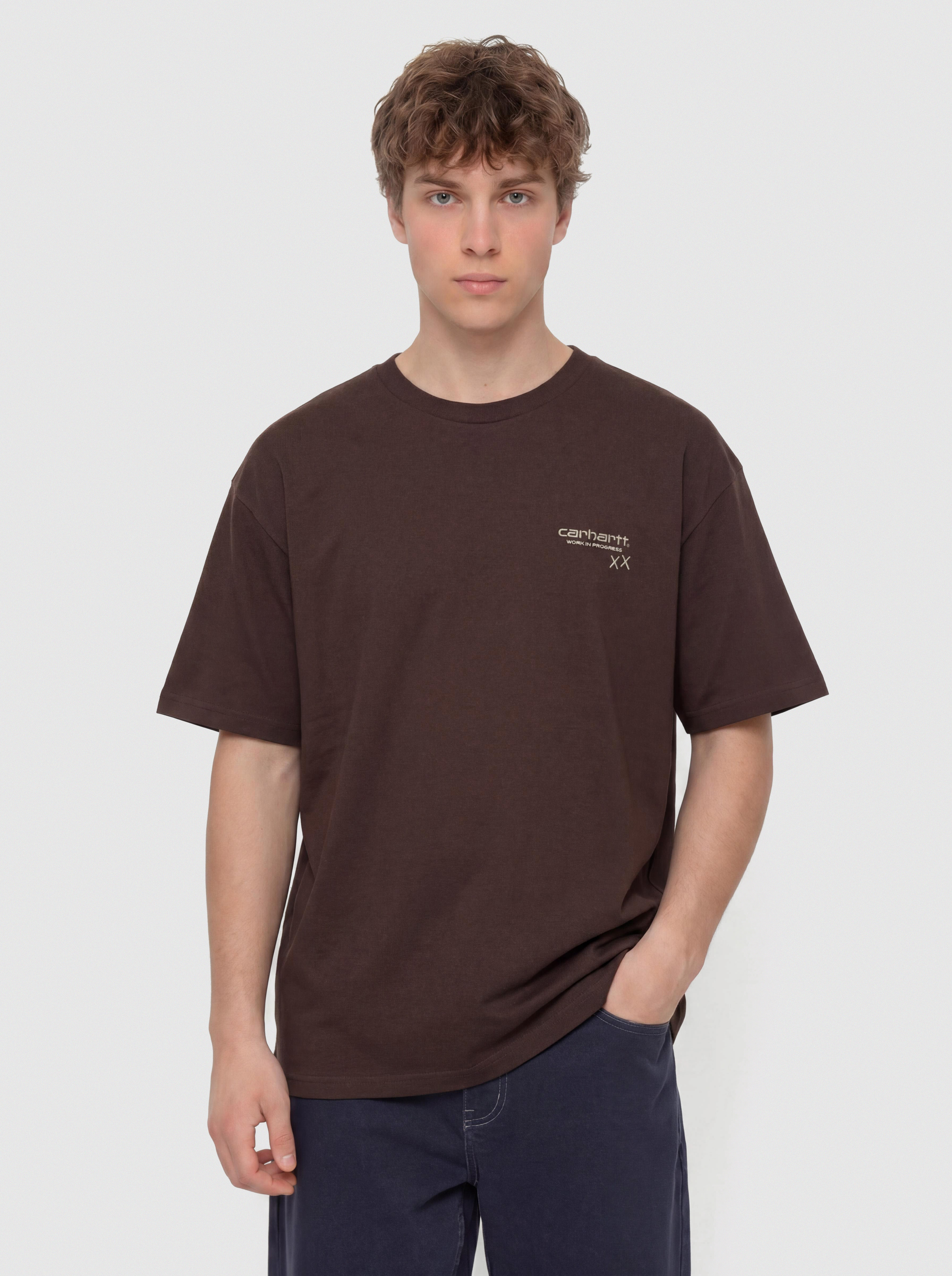 Tricou Carhartt WIP Garble (palisander)