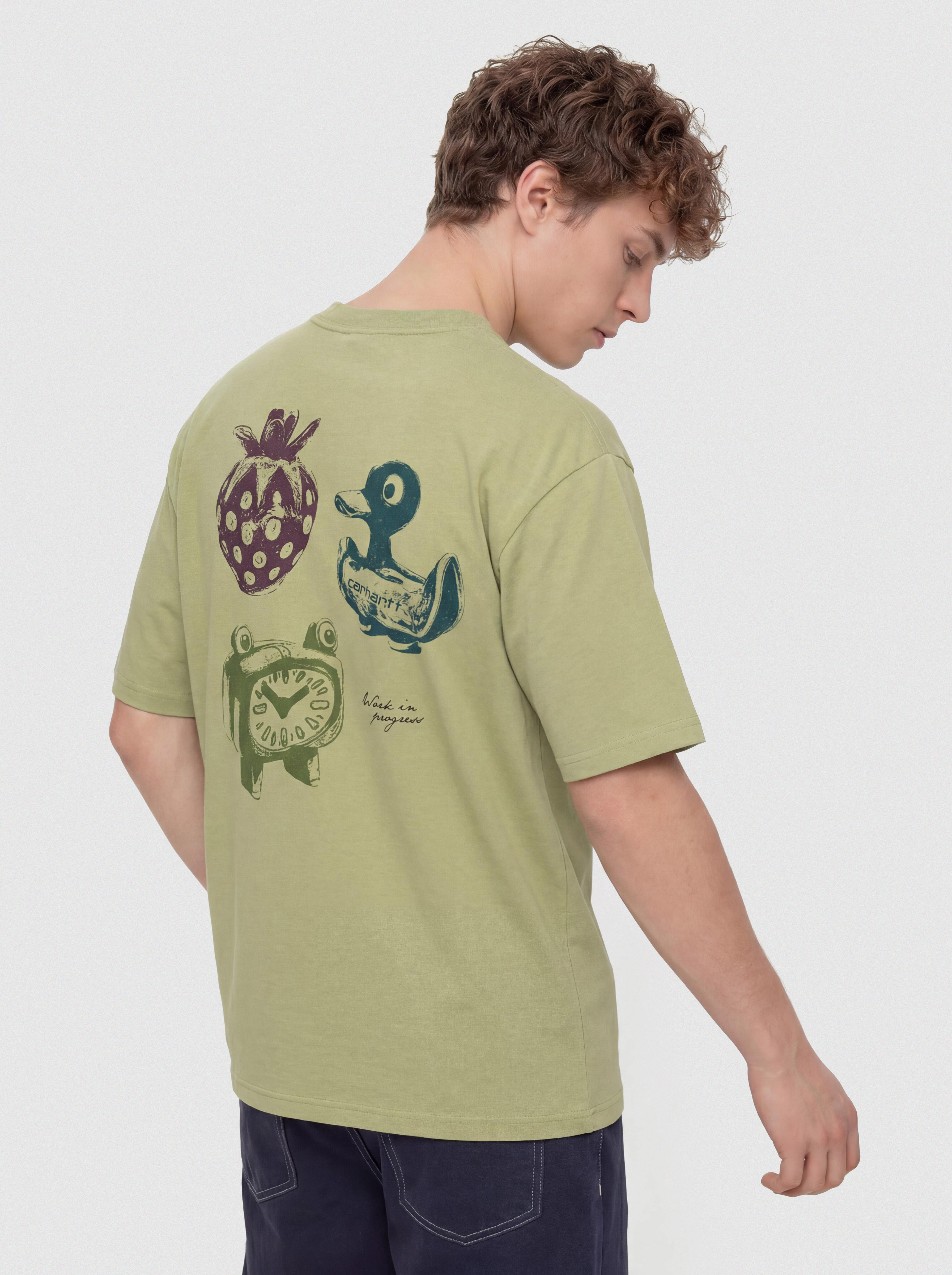 Tricou Carhartt WIP Forma (gentle green)