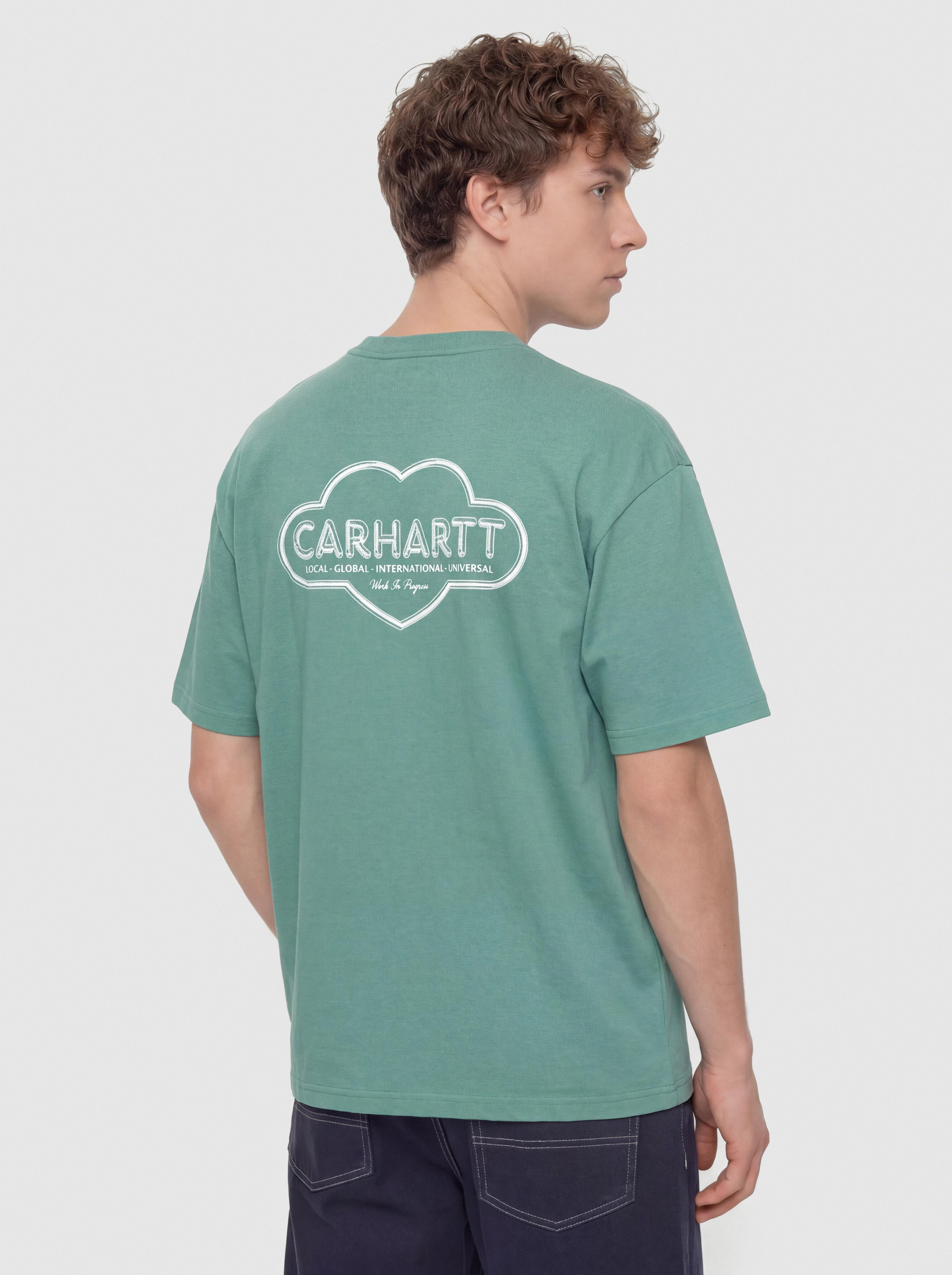 Tricou Carhartt WIP Cloud Heart (lily)