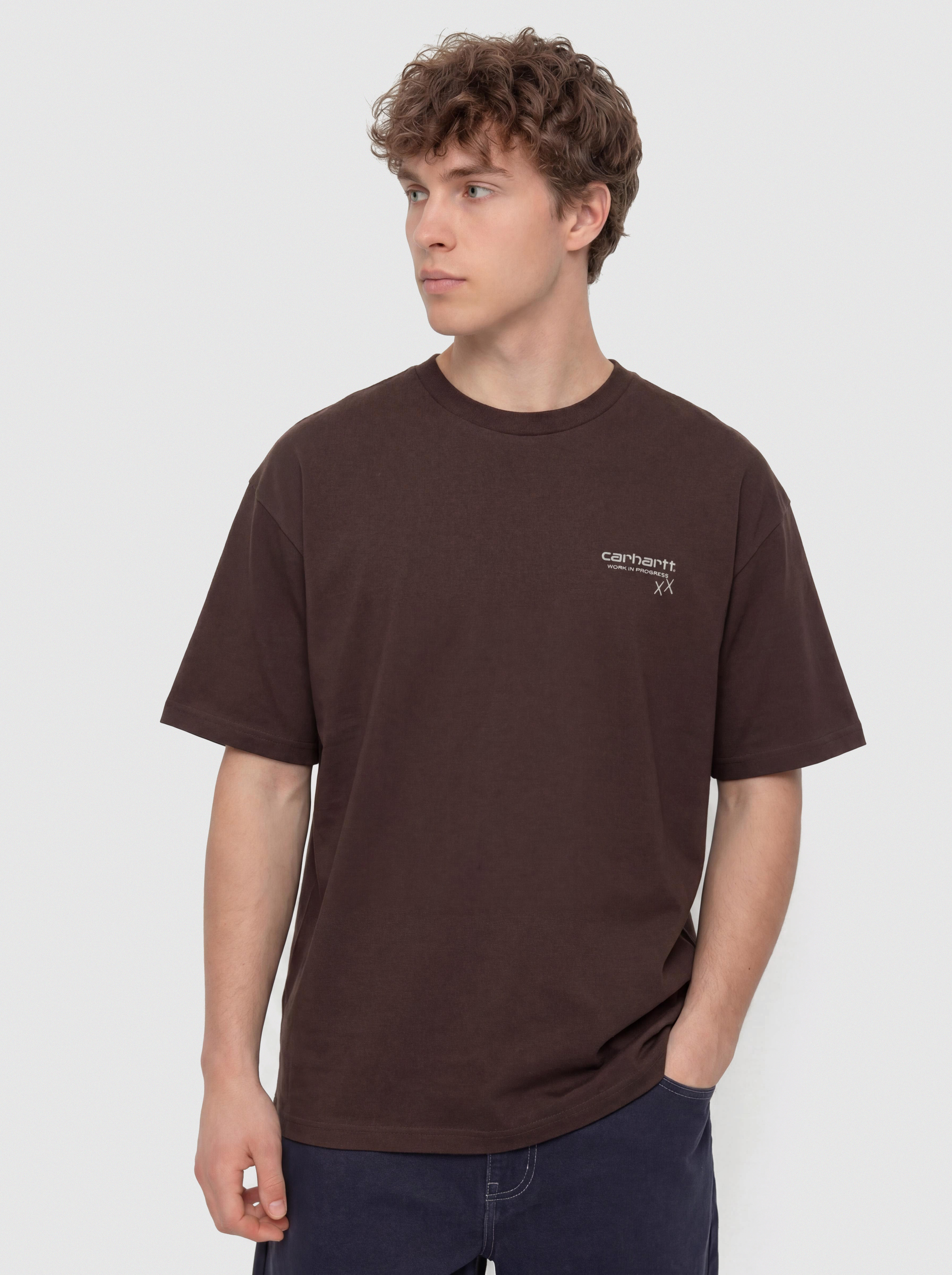 Tricou Carhartt WIP Garble (palisander)
