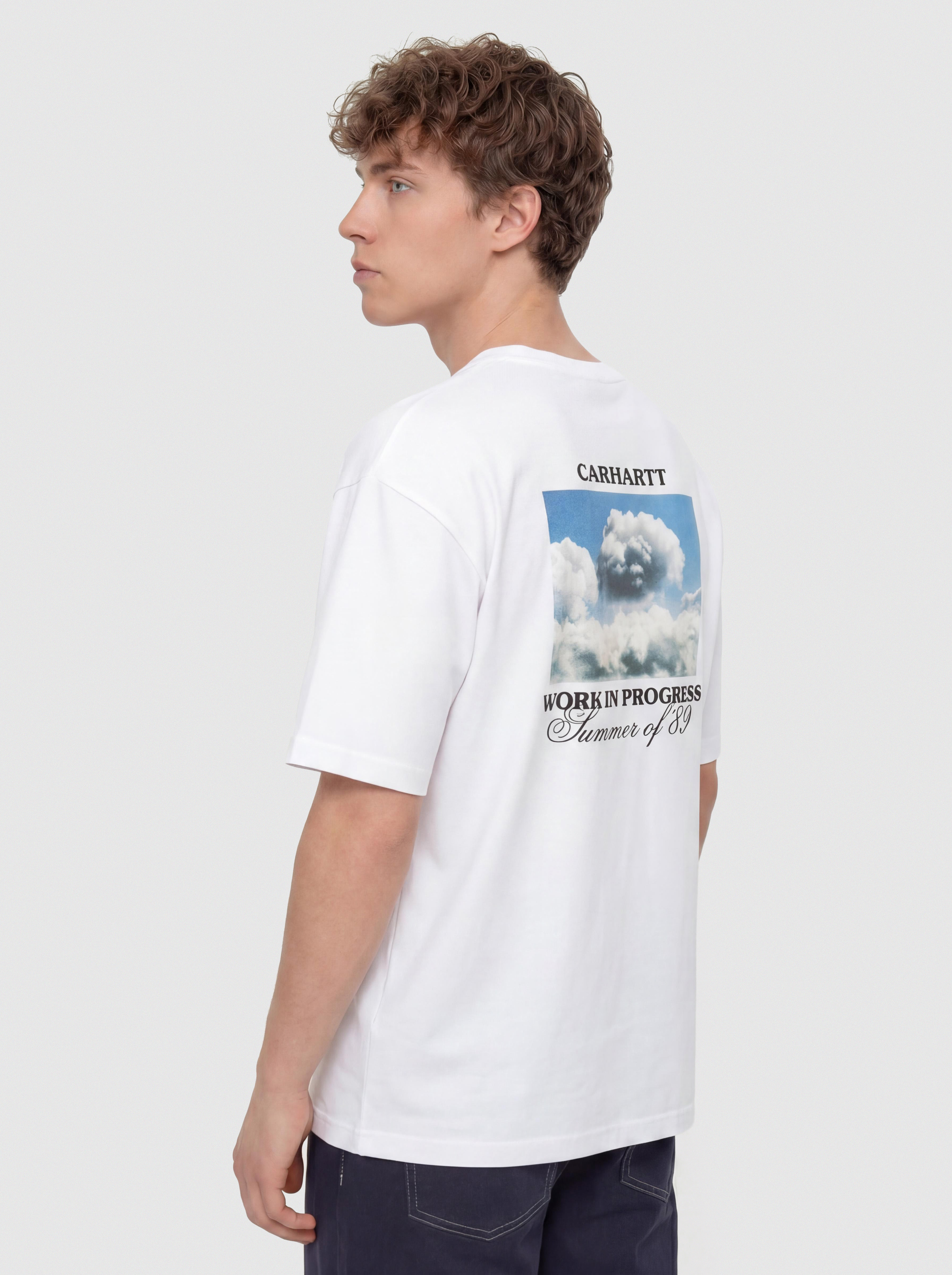 Tricou Carhartt WIP Warm Views (white)