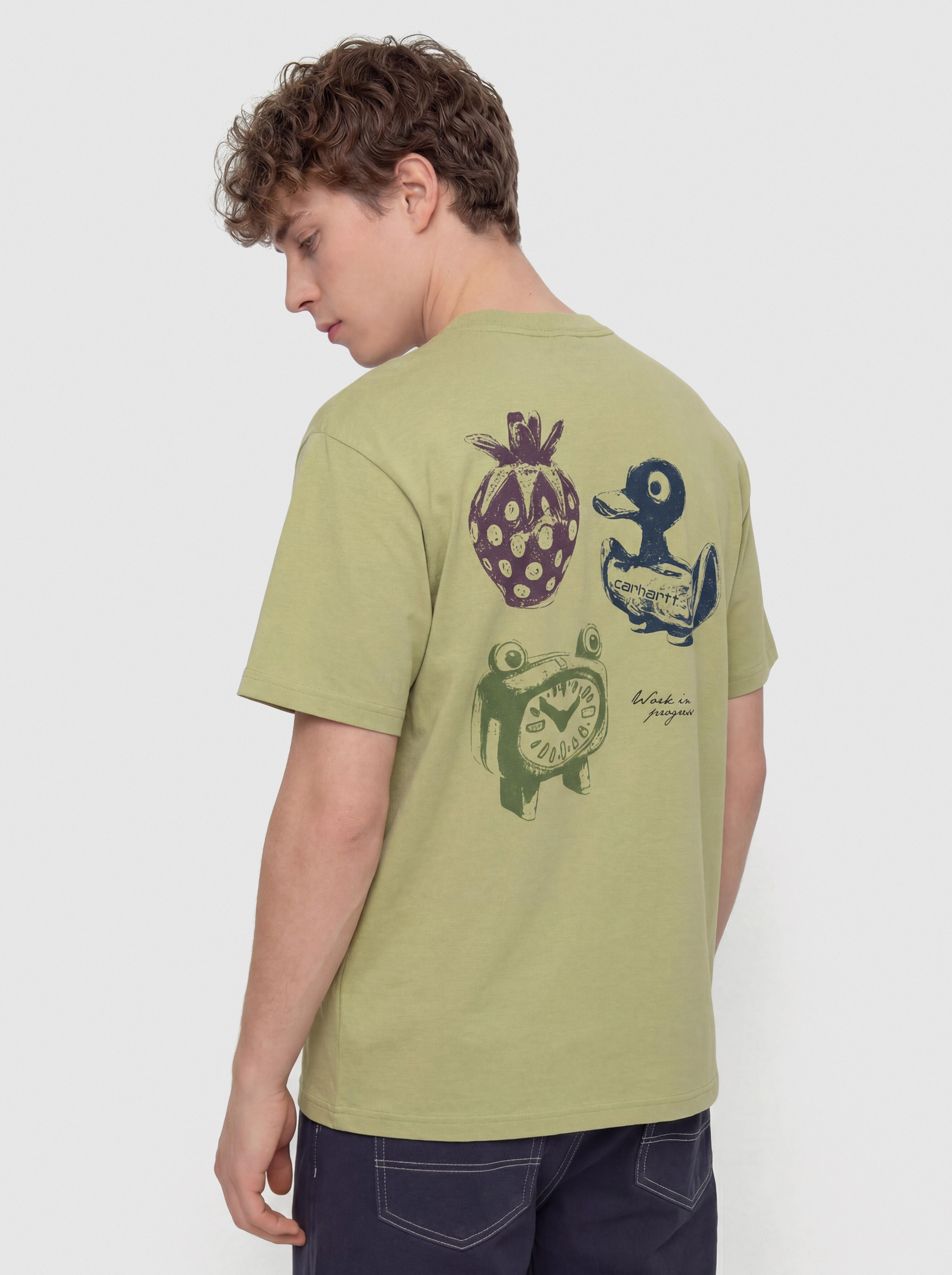 Tricou Carhartt WIP Forma (gentle green)