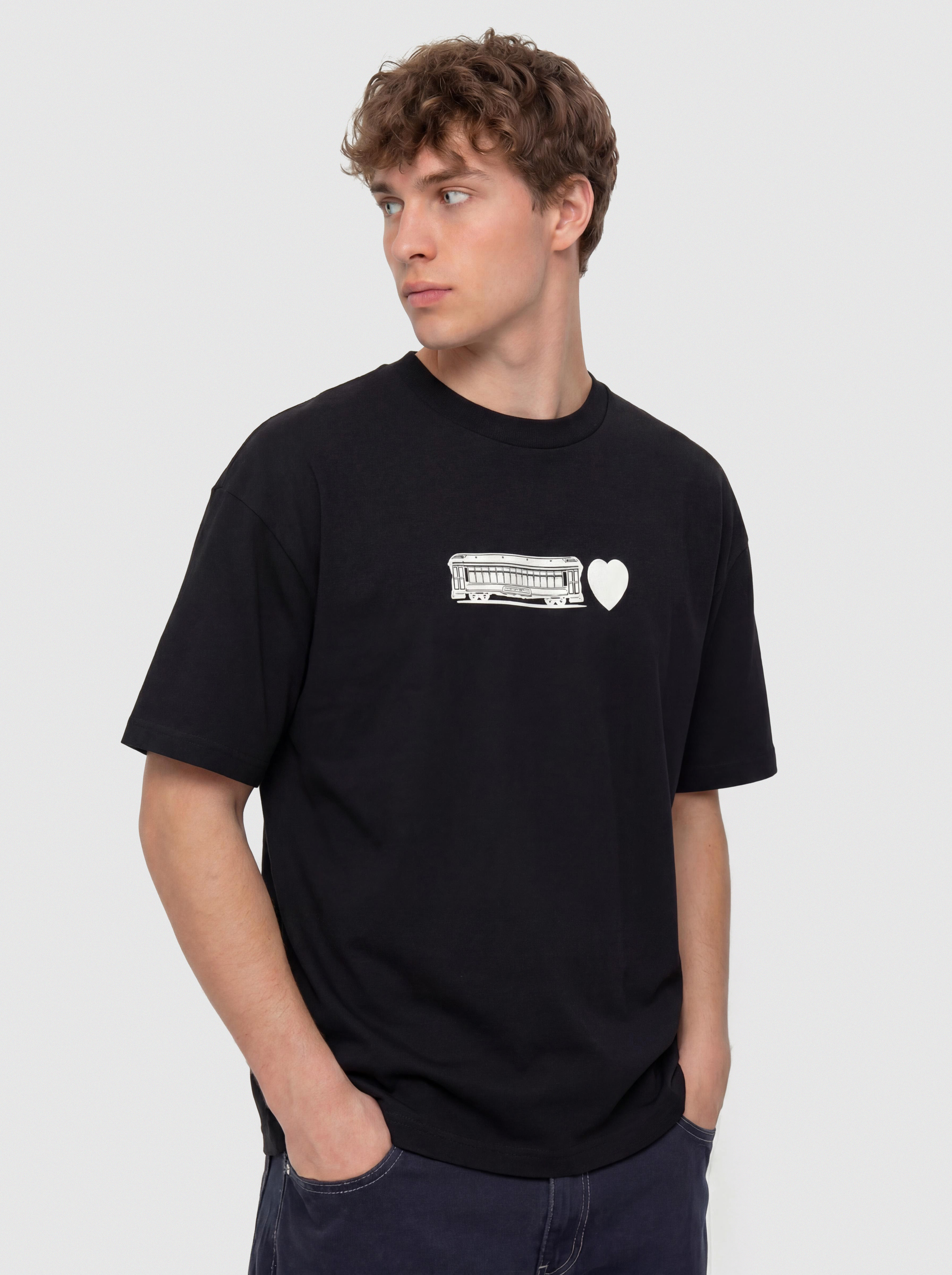 Tricou Carhartt WIP Deconstructed Label (black)