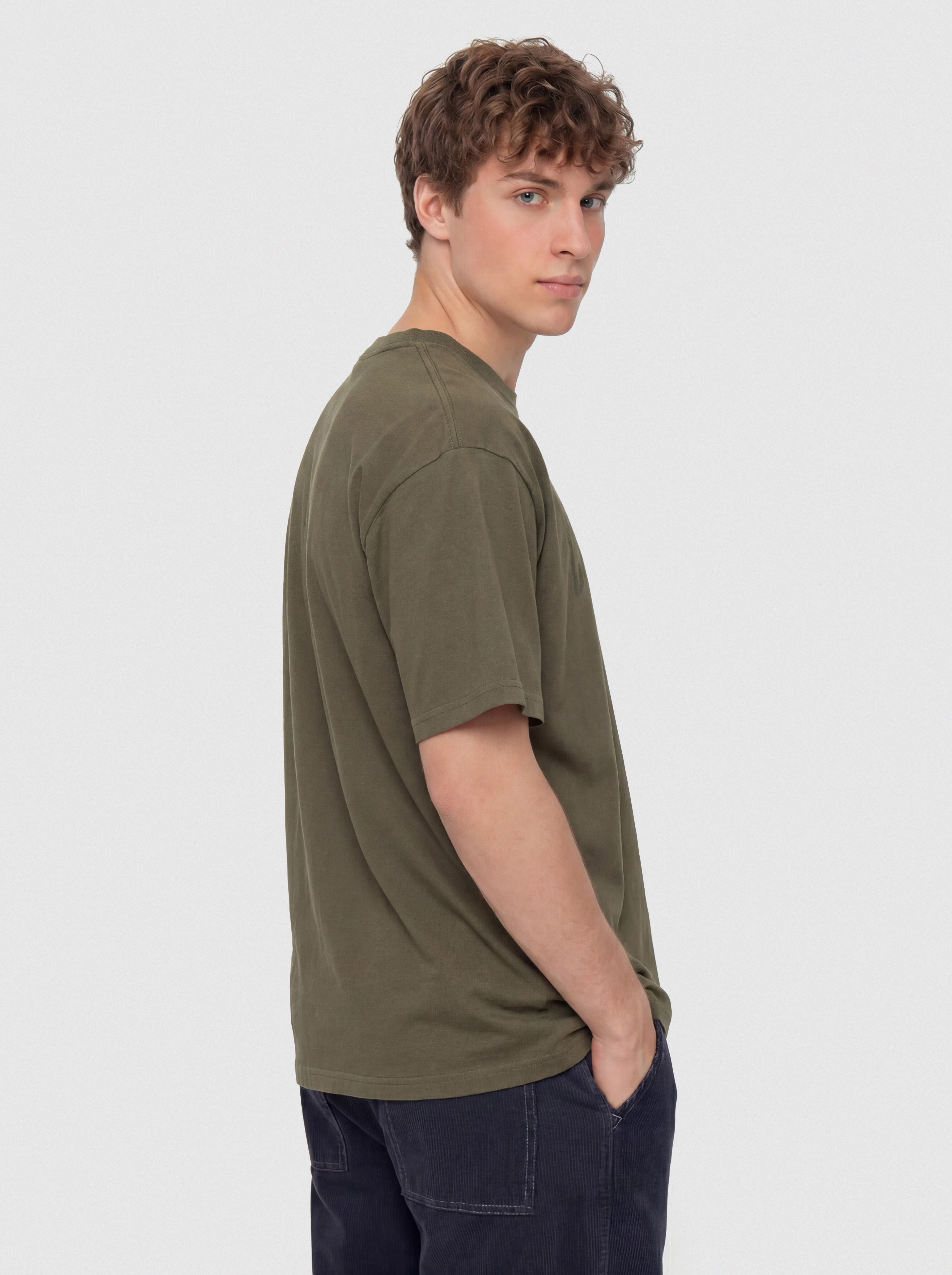 Tricou Carhartt WIP Faded Pond Corps (cypress)