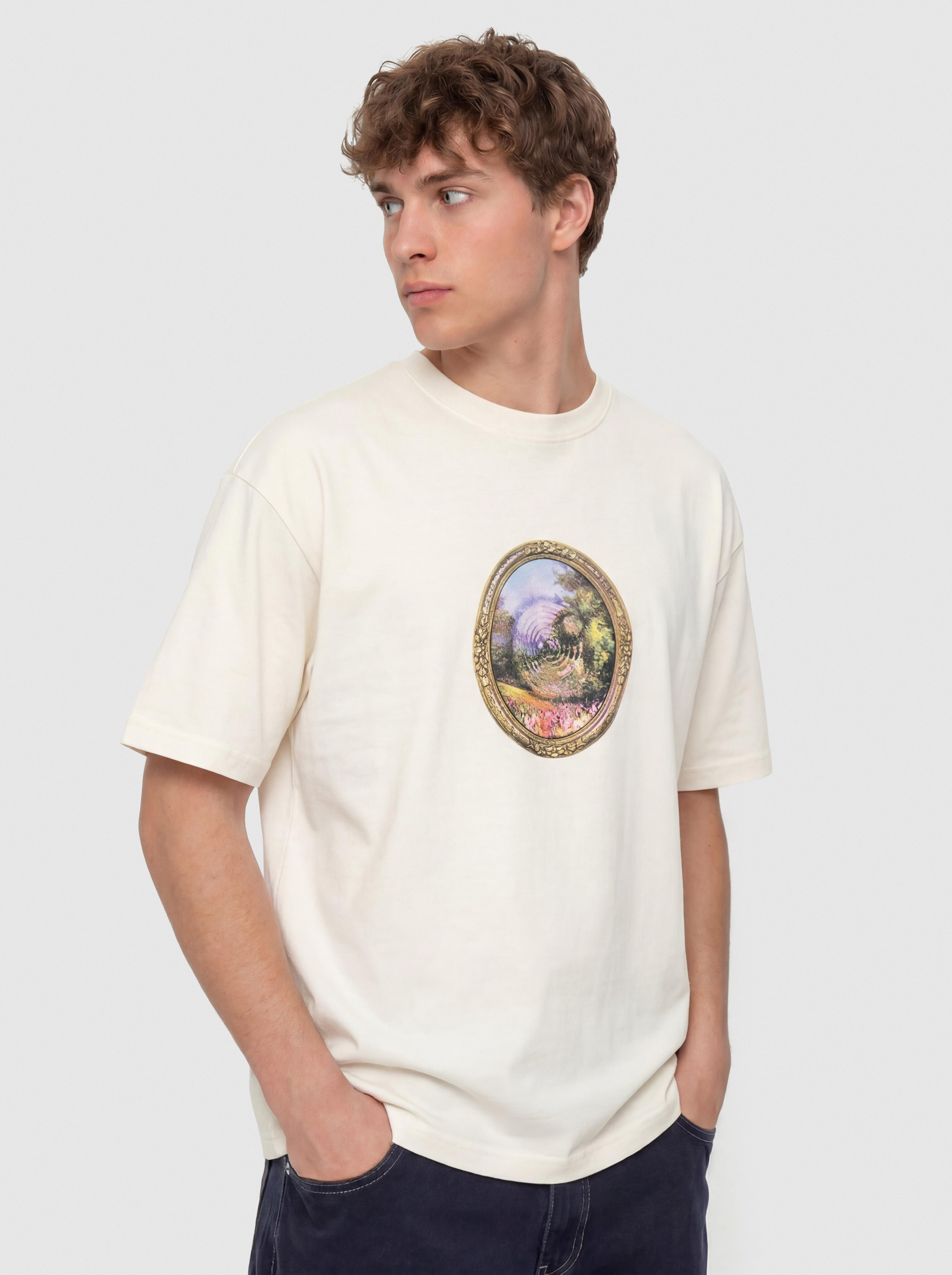 Tricou Carhartt WIP Mirror (wax)