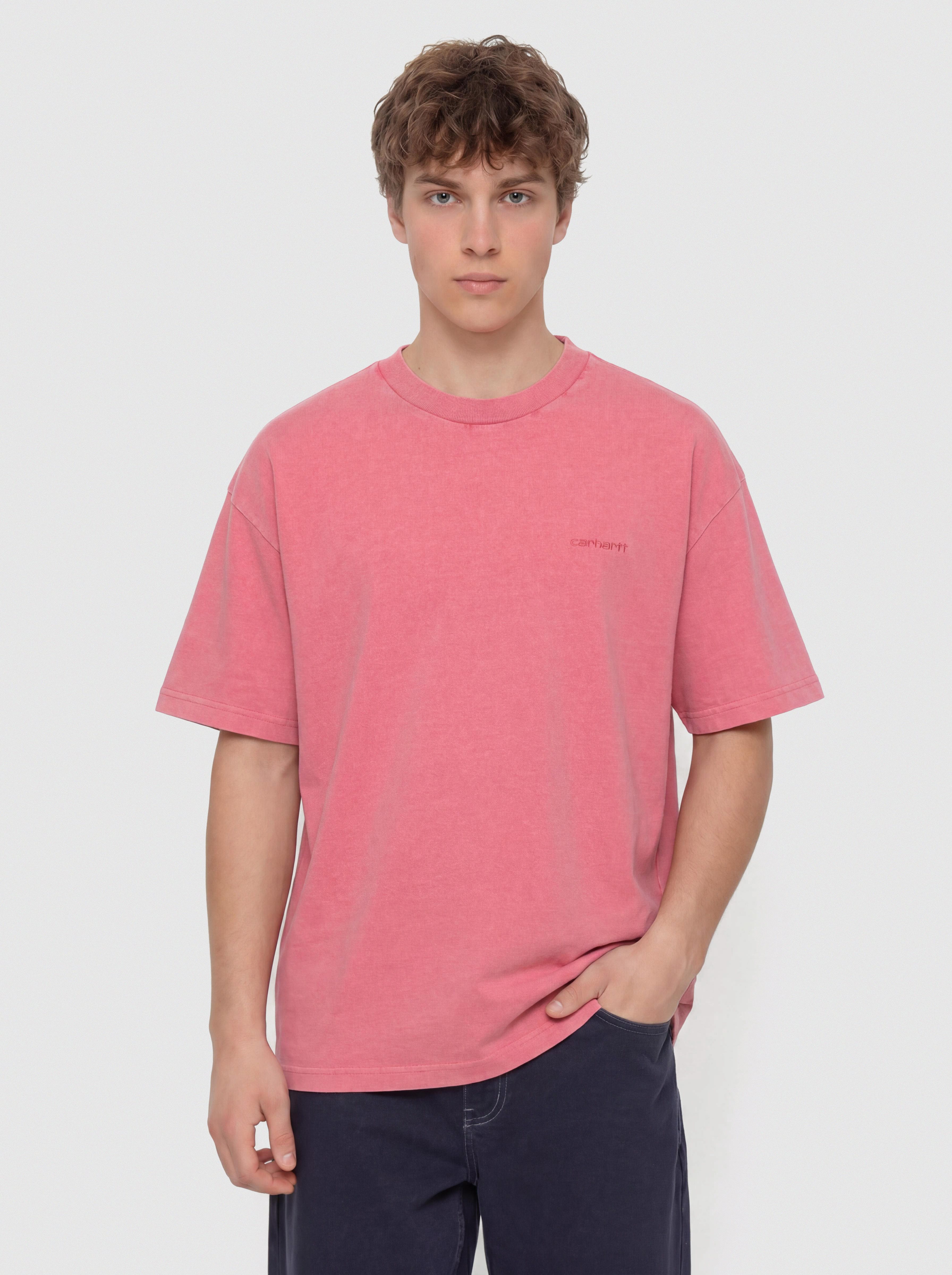 Tricou Carhartt WIP Benton (primrose)