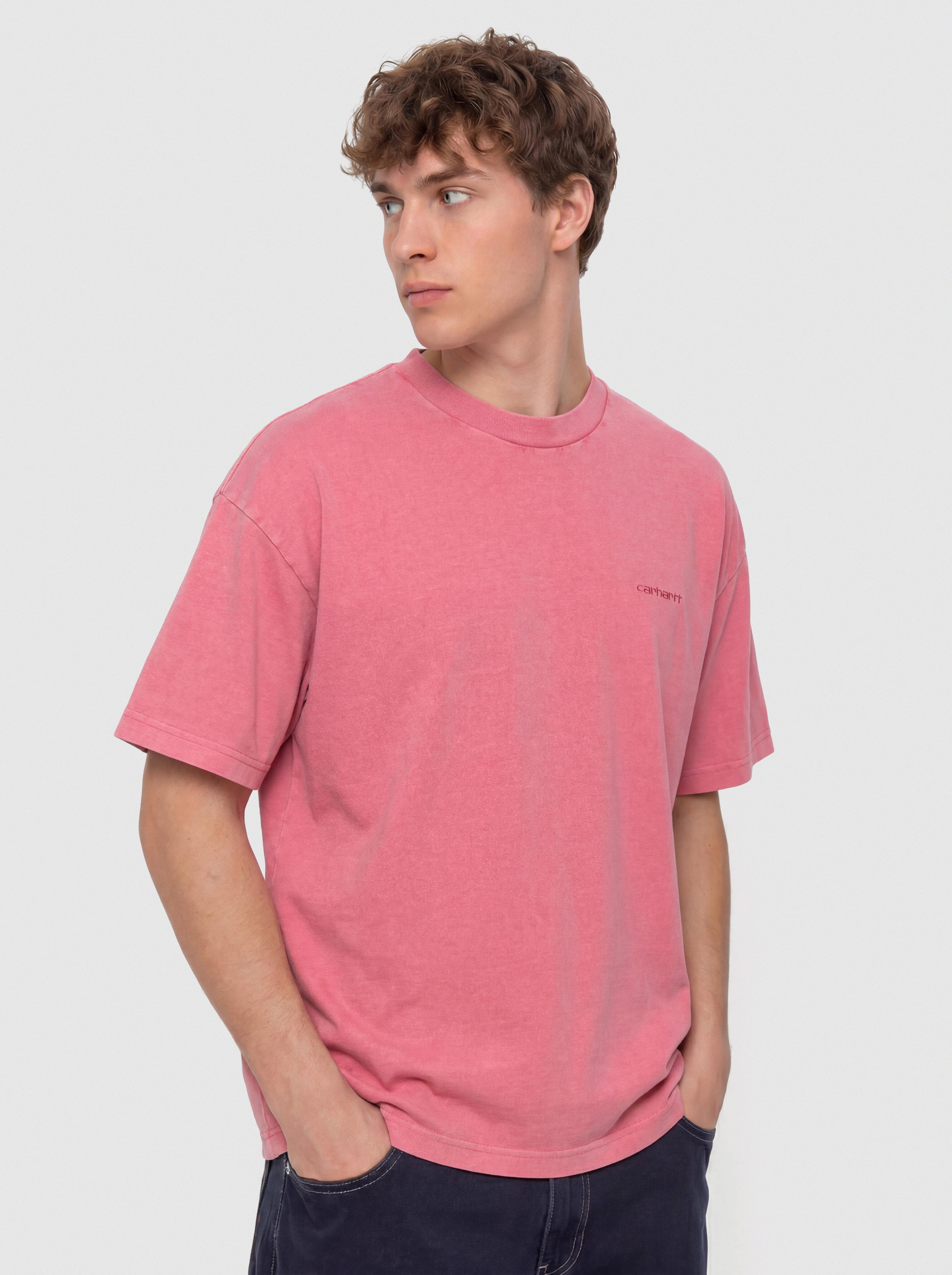 Tricou Carhartt WIP Benton (primrose)