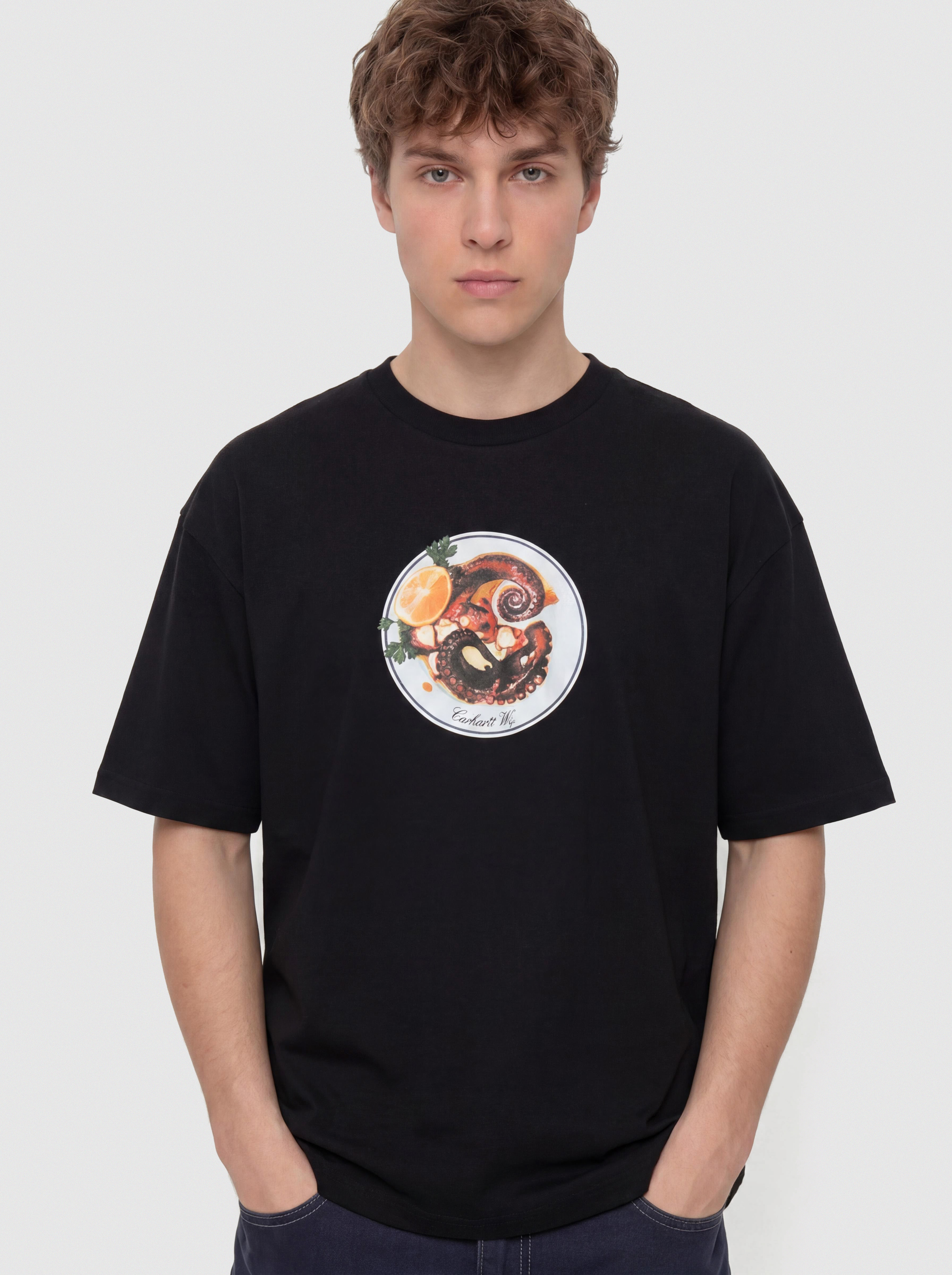 Tricou Carhartt WIP Octopus (black)