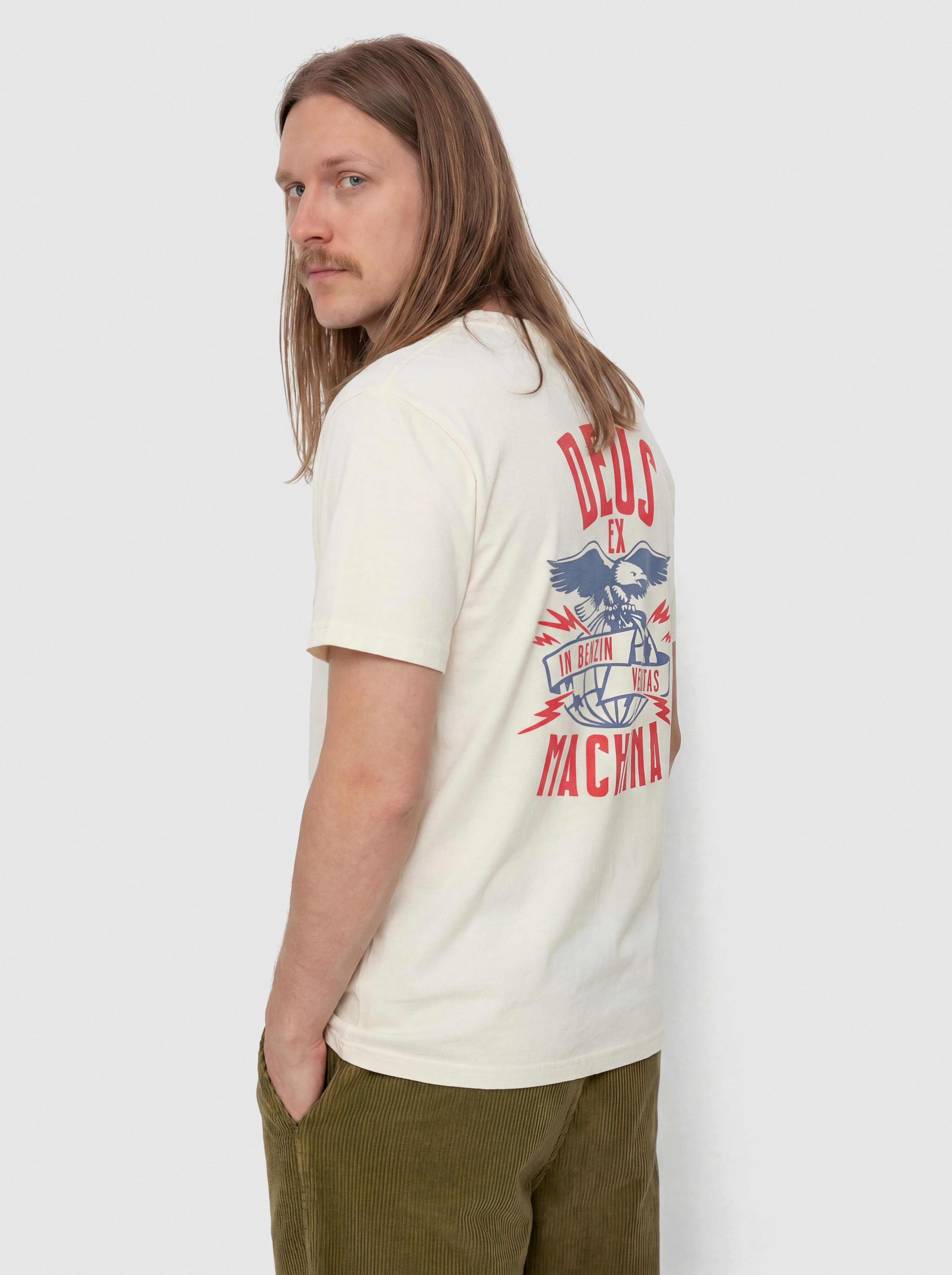 Tricou Deus Ex Machina Claw Some Whizz (dirty white)