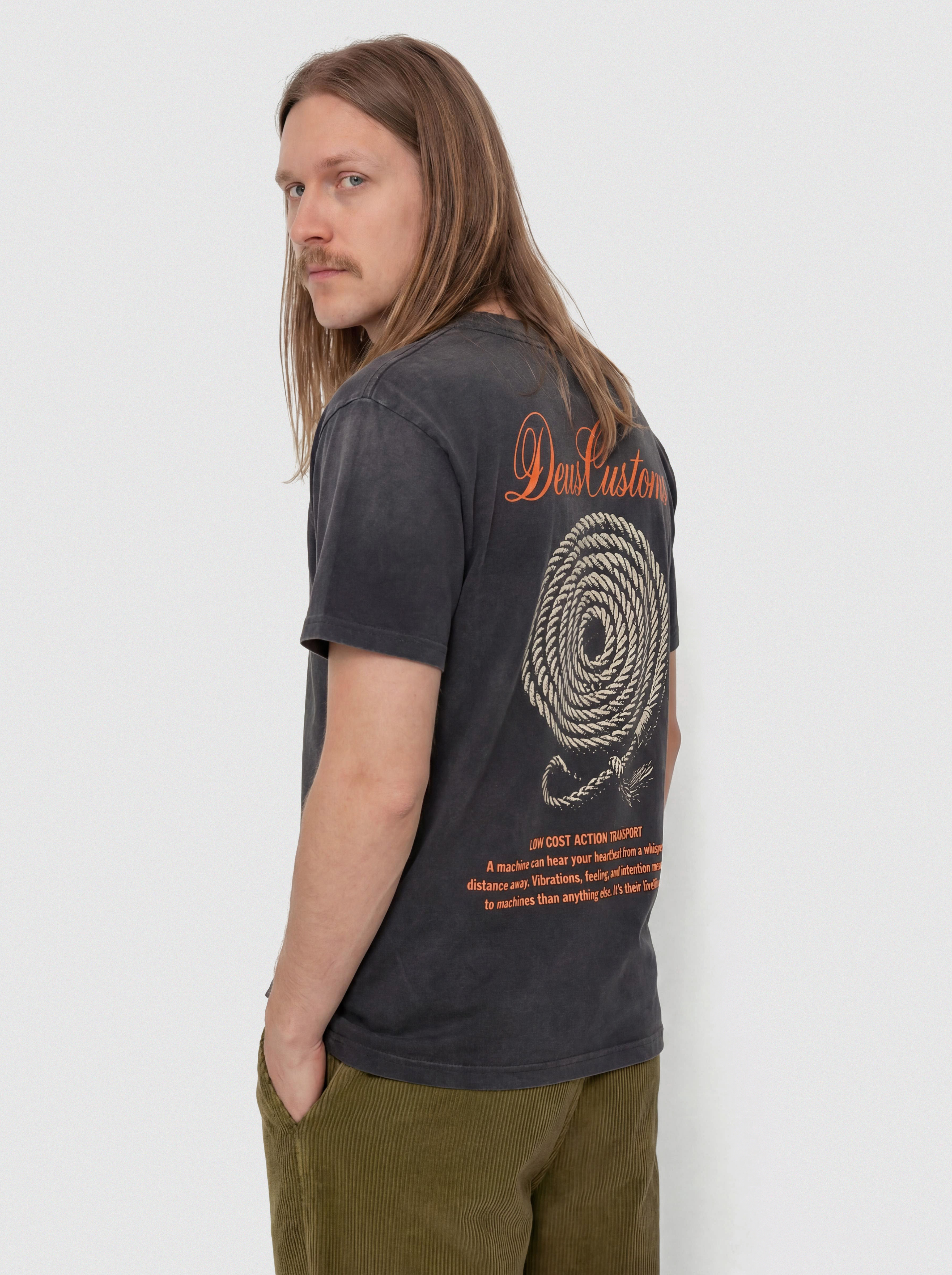 Tricou Deus Ex Machina Horseplay (black beauty)