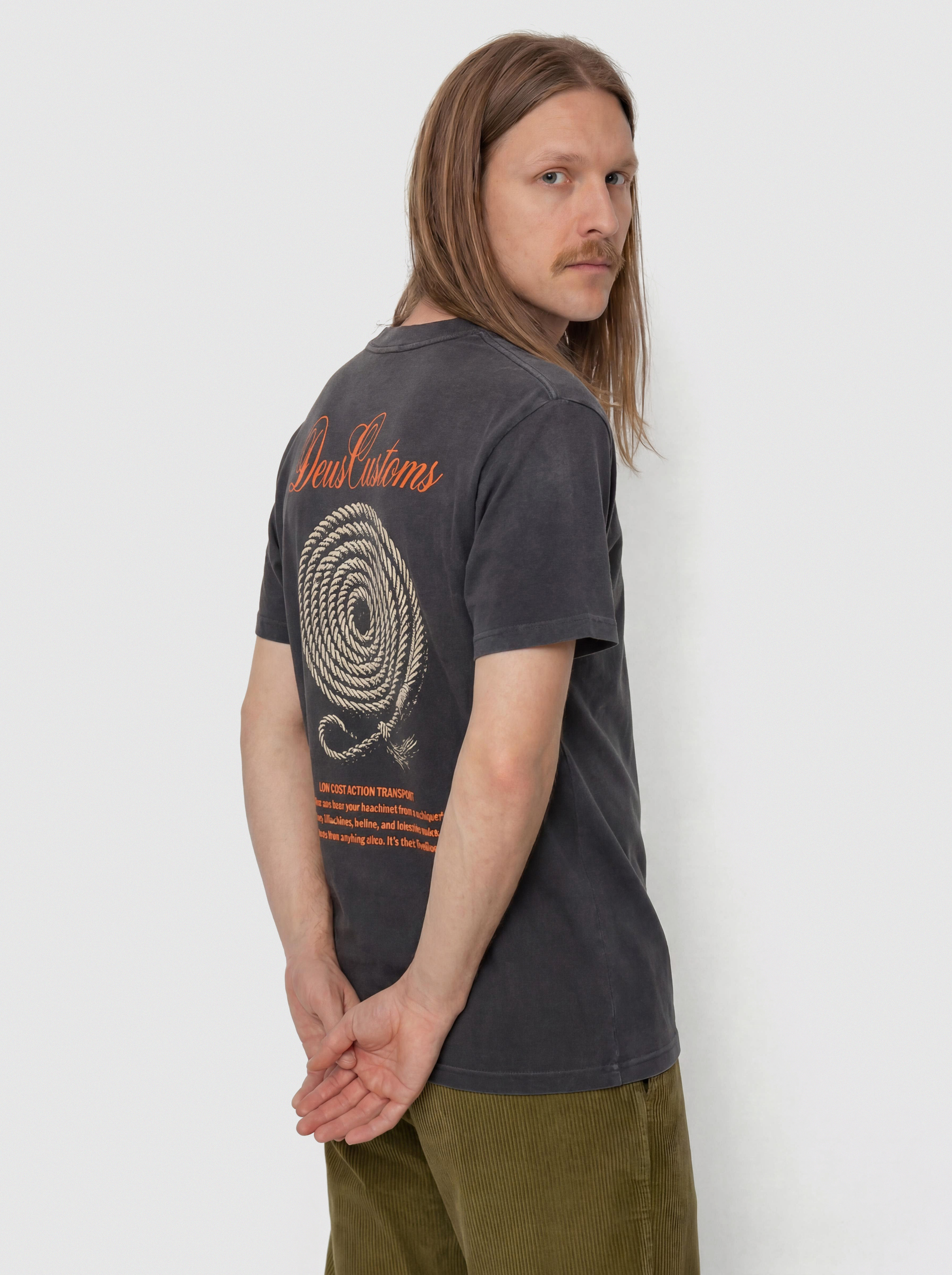Tricou Deus Ex Machina Horseplay (black beauty)