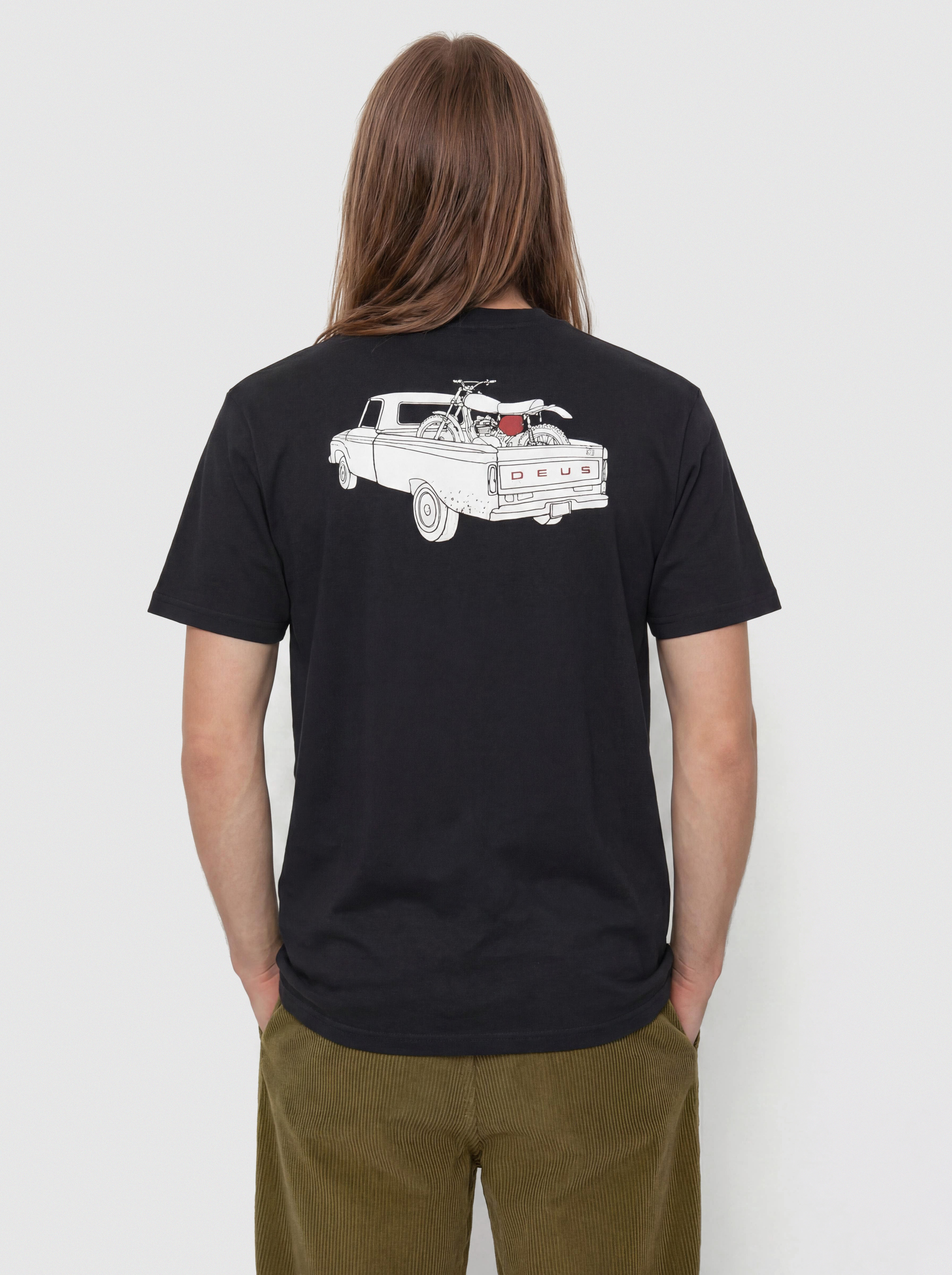 Tricou Deus Ex Machina Carby Pickup (black)