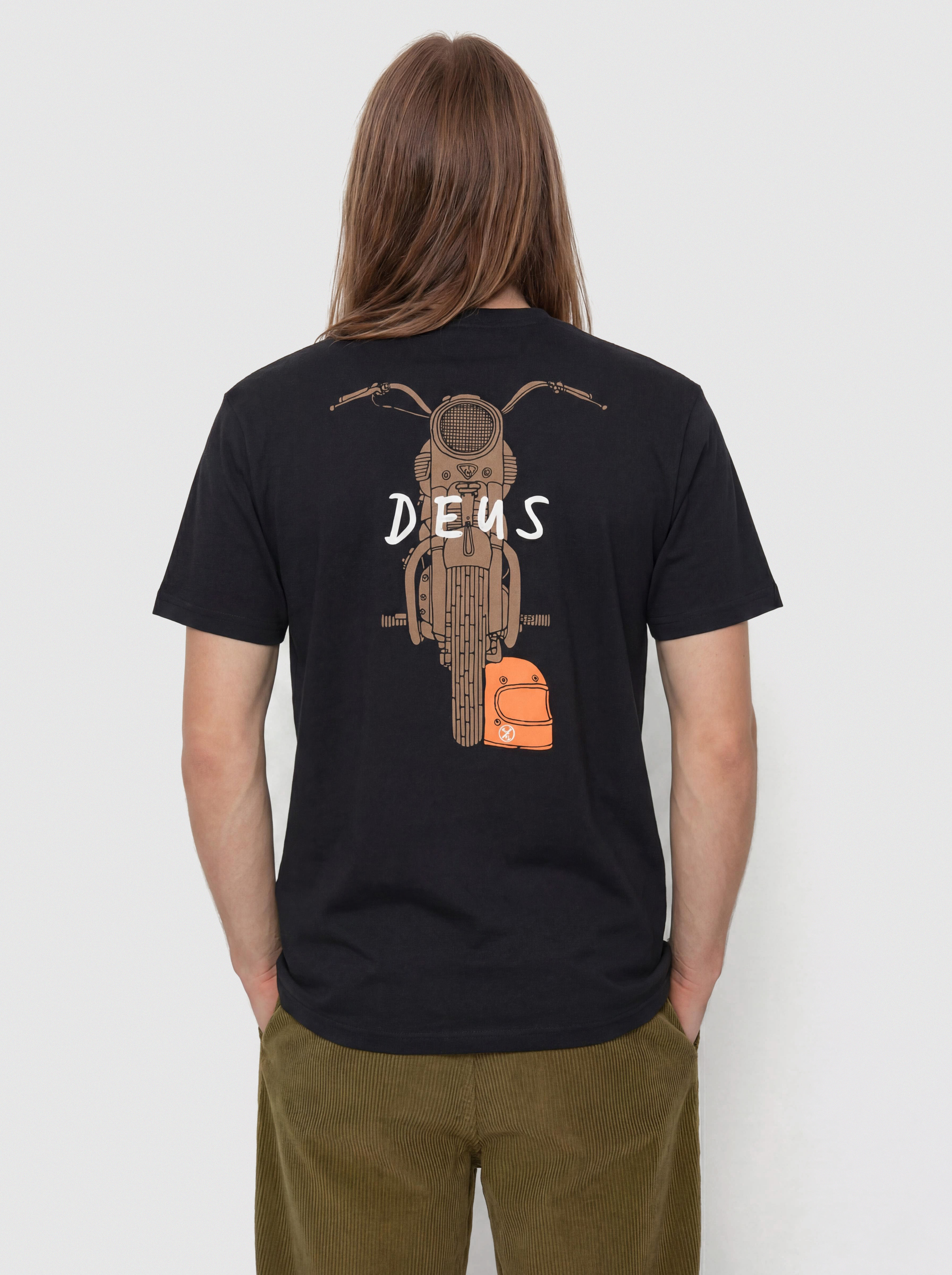 Tricou Deus Ex Machina Frontage (black)