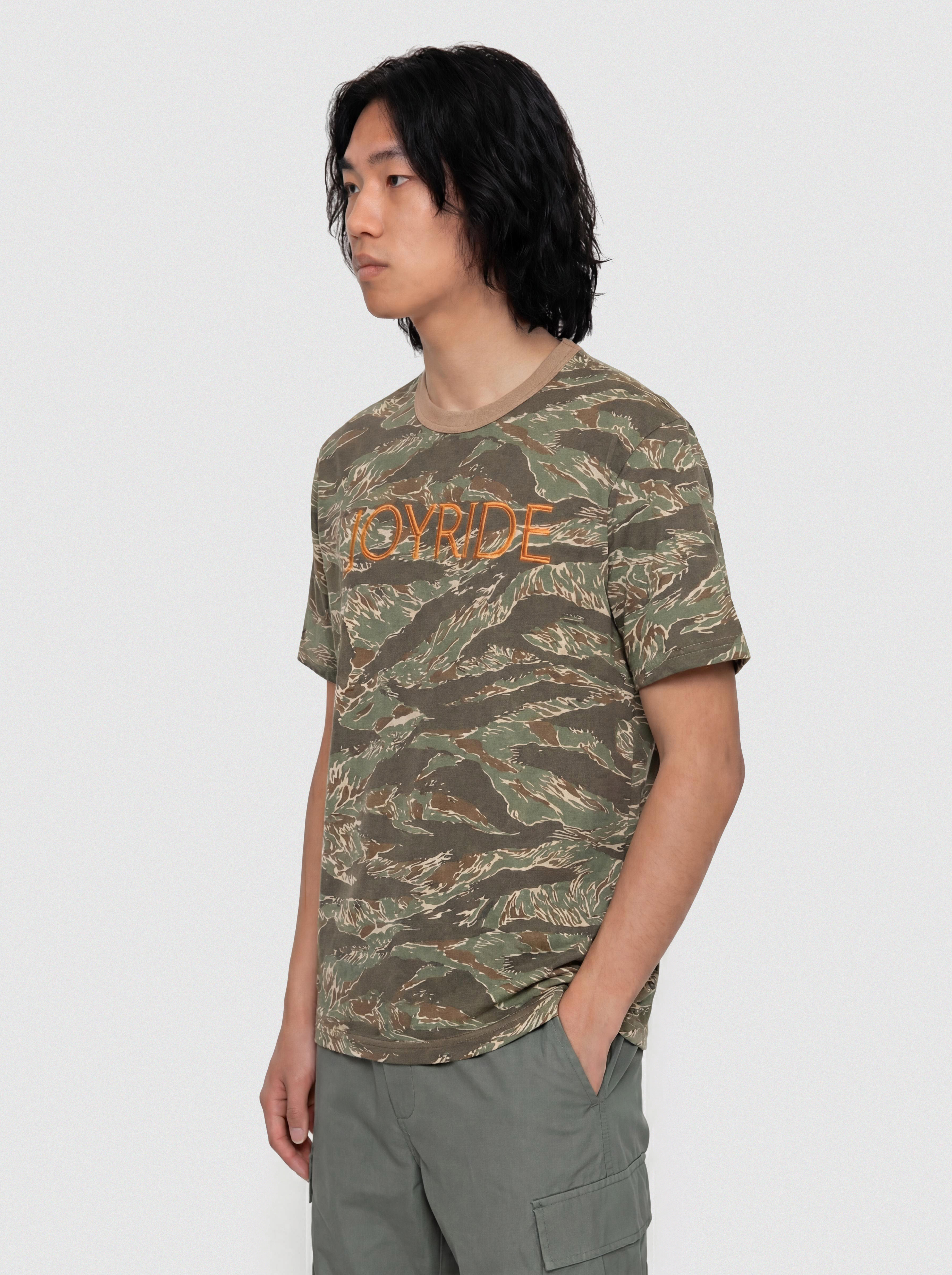 Tricou Deus Ex Machina Joyride Ringer (ground cover green)