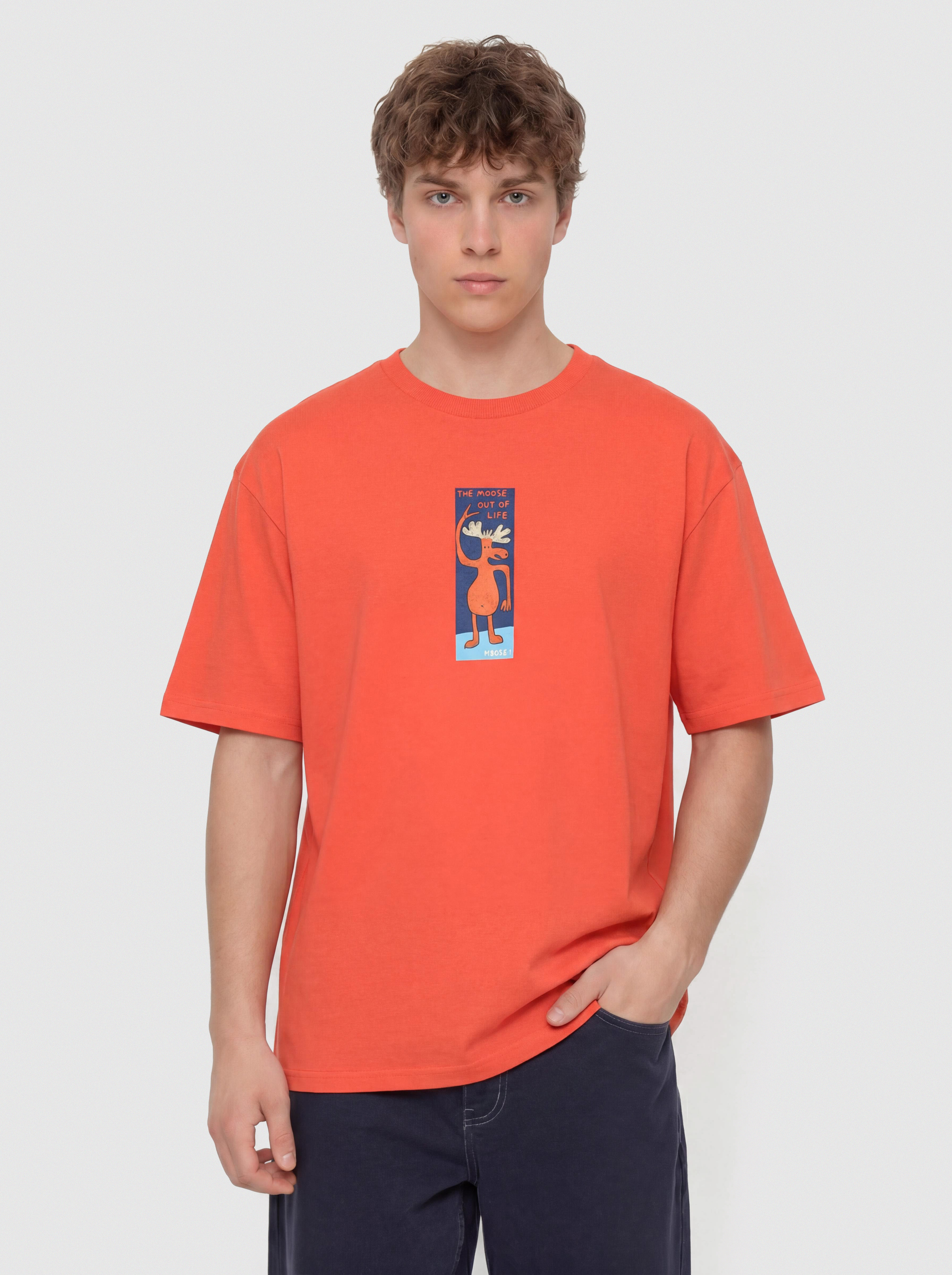 Tricou Volcom Olivmoose (bright red)