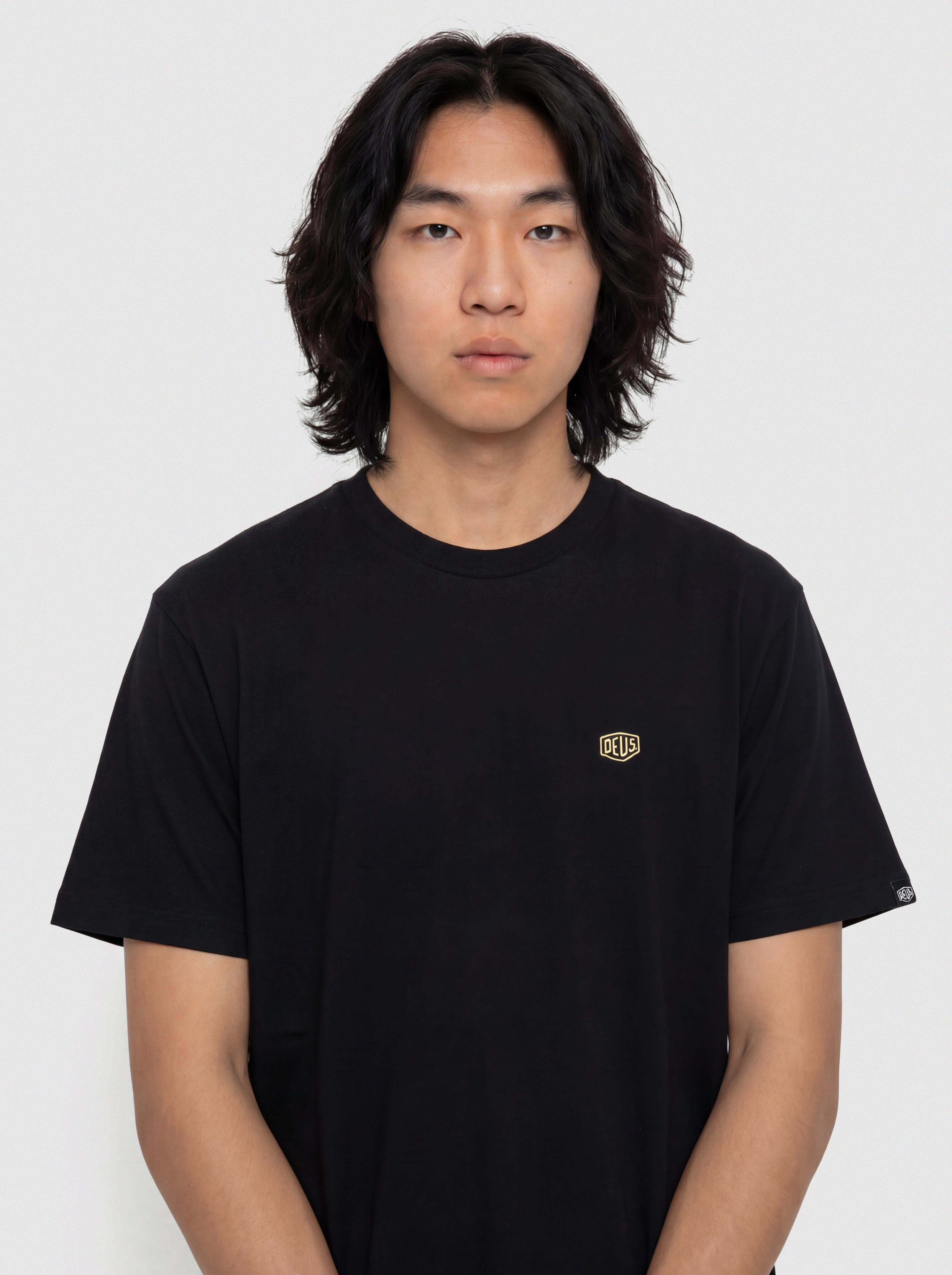 Tricou Deus Ex Machina Shield Standard (black)